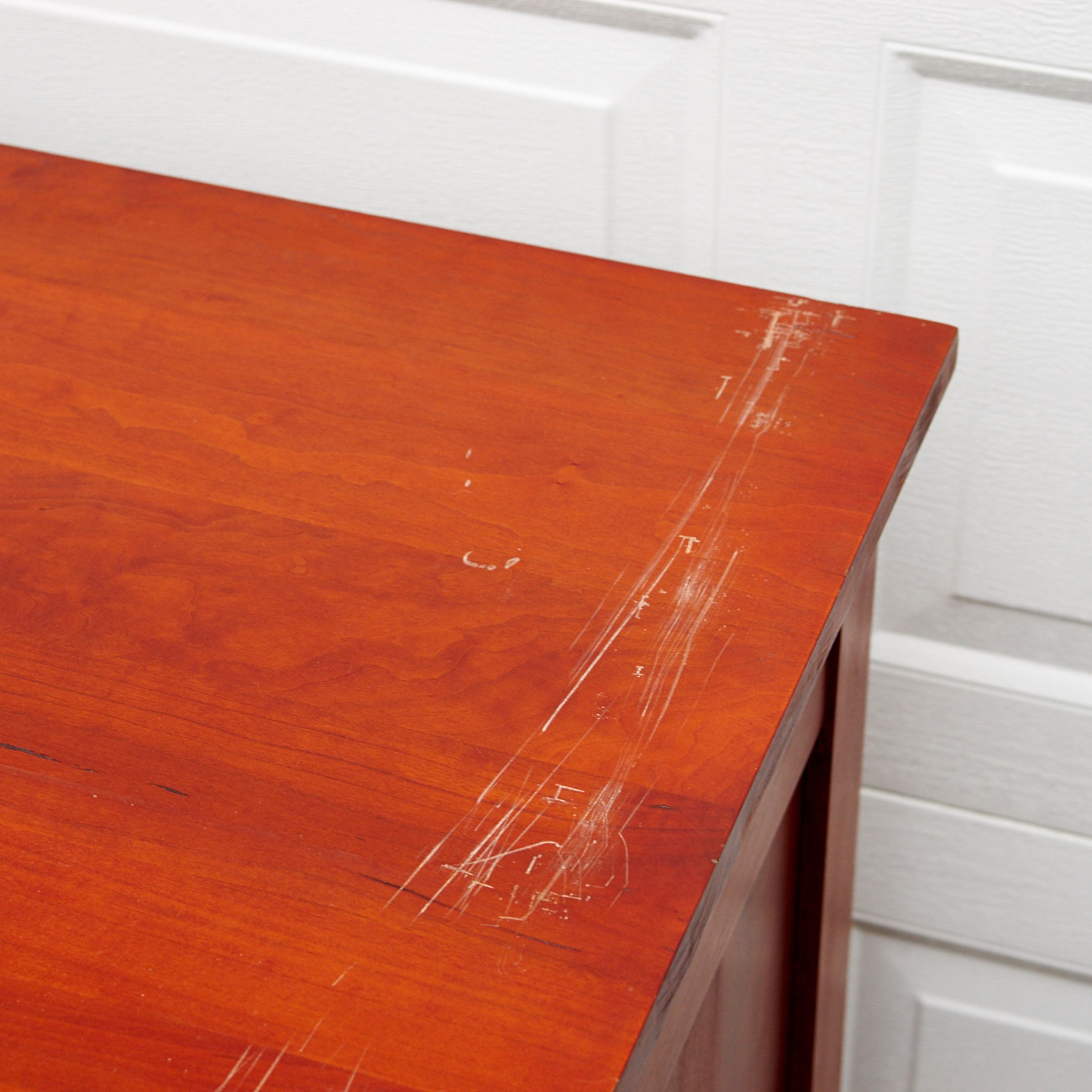 McMahan Furniture Co. Vintage Cherry Hutch