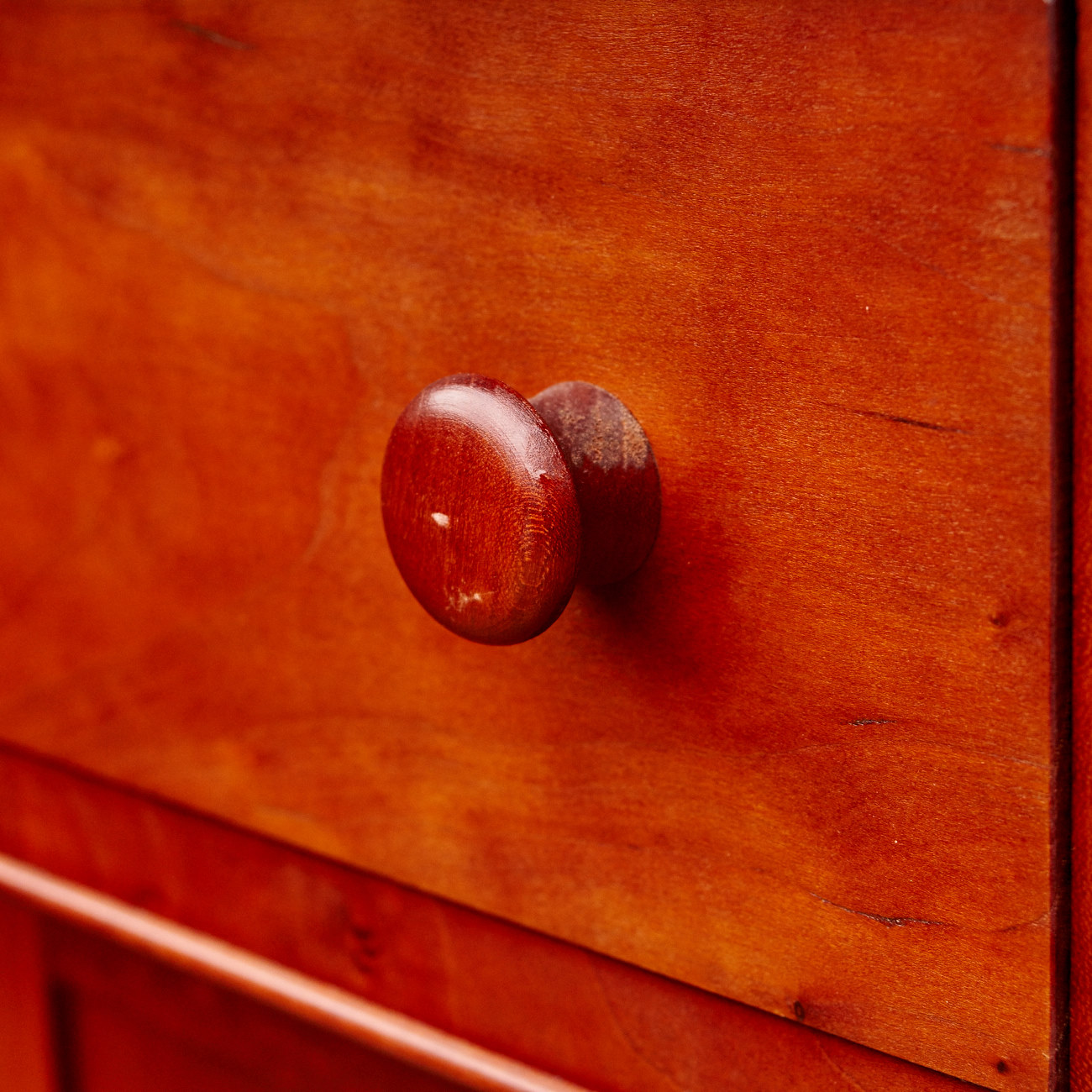 McMahan Furniture Co. Vintage Cherry Hutch