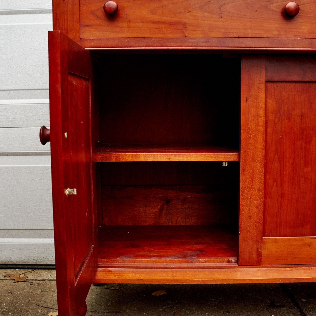 McMahan Furniture Co. Vintage Cherry Hutch