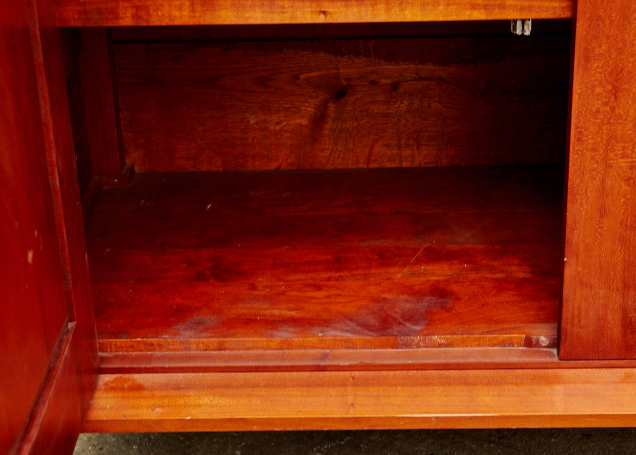 McMahan Furniture Co. Vintage Cherry Hutch