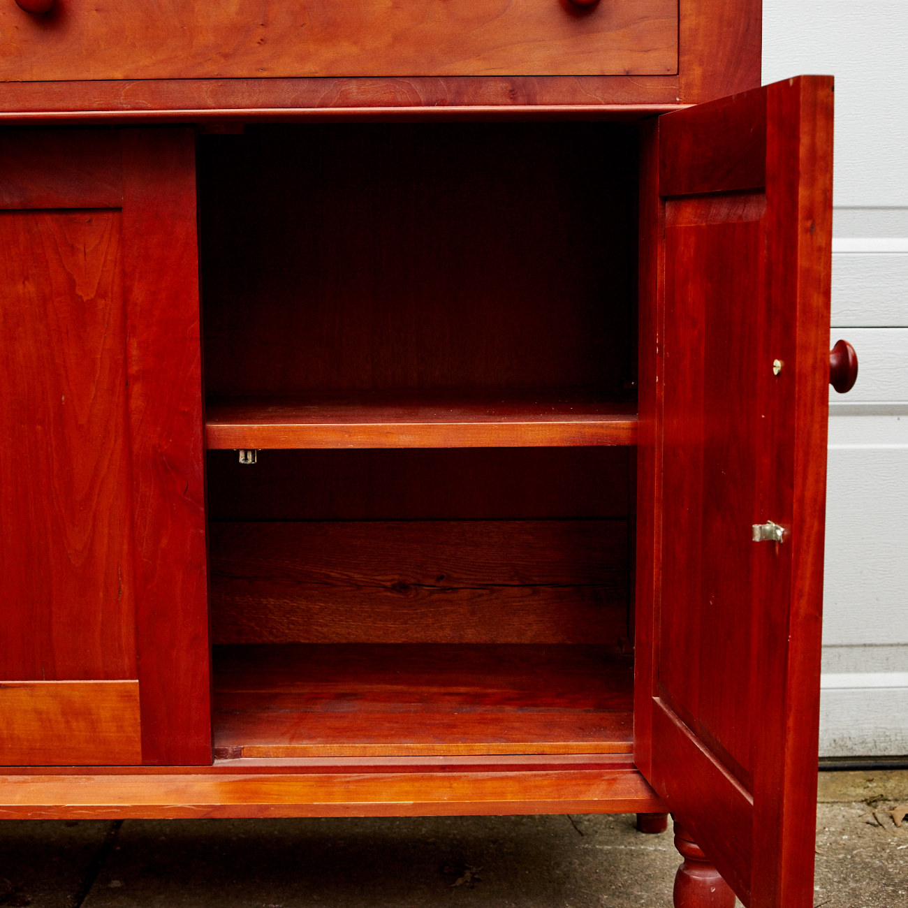 McMahan Furniture Co. Vintage Cherry Hutch