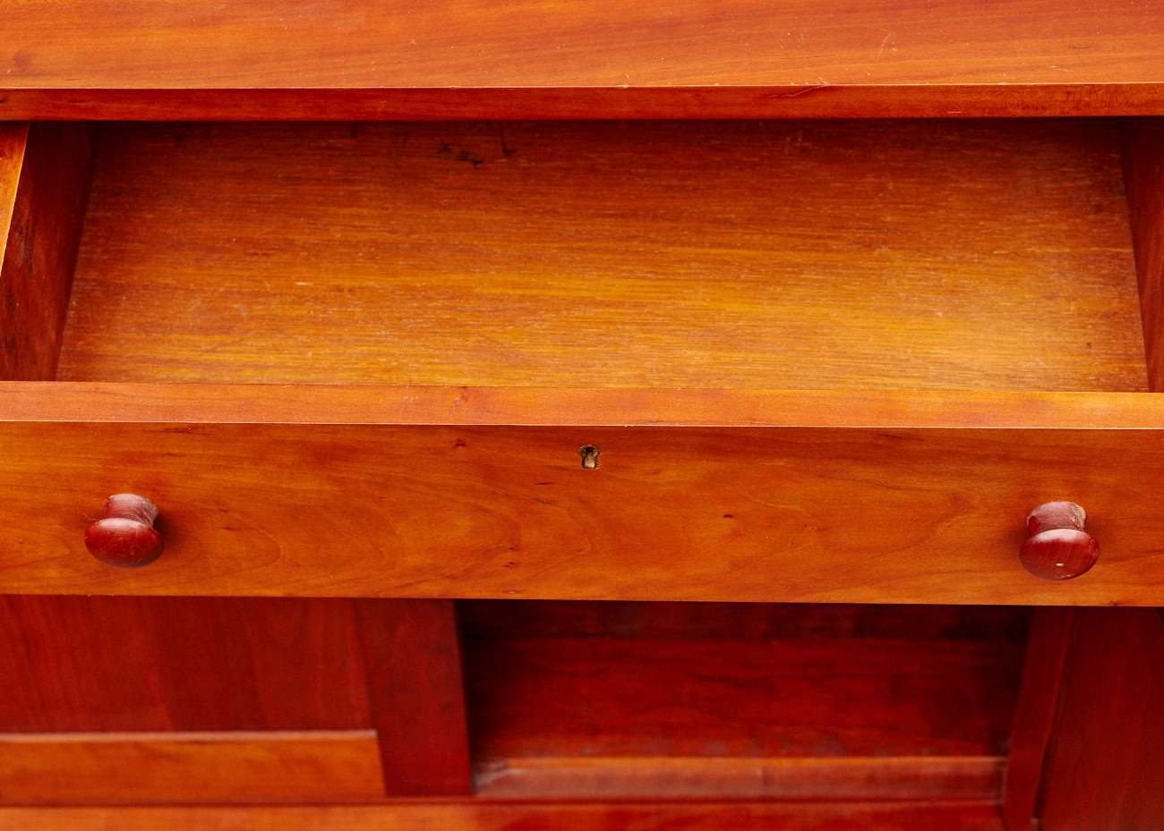 McMahan Furniture Co. Vintage Cherry Hutch