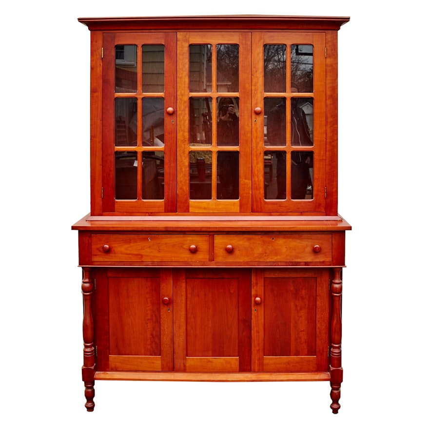 McMahan Furniture Co. Vintage Cherry Hutch