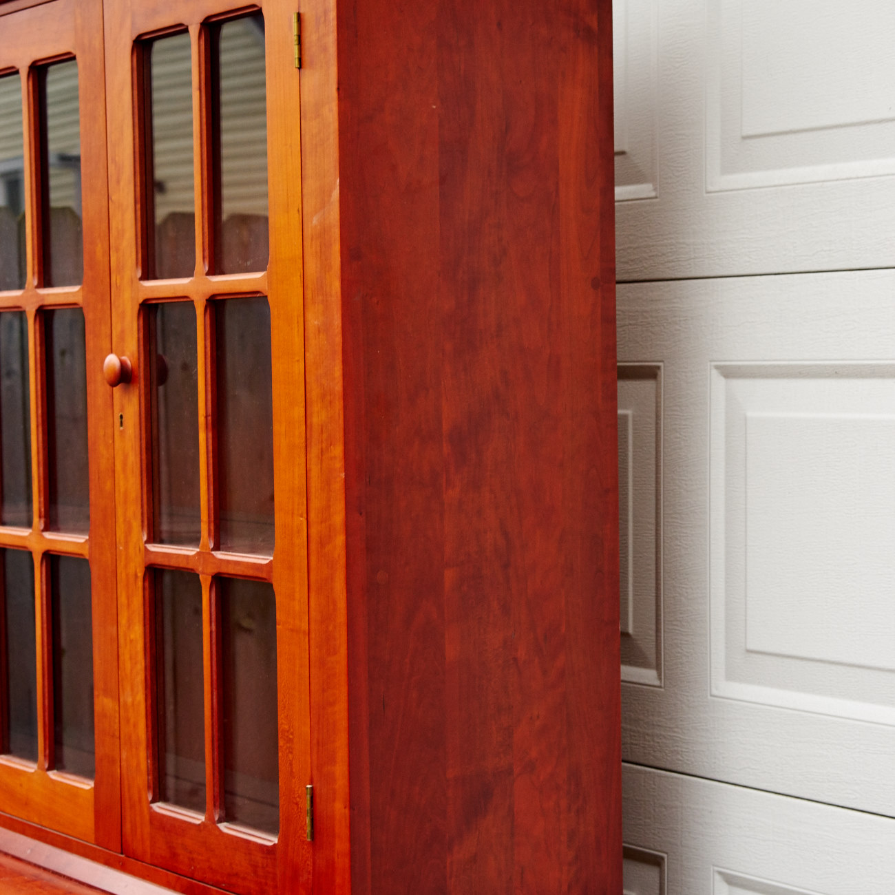 McMahan Furniture Co. Vintage Cherry Hutch