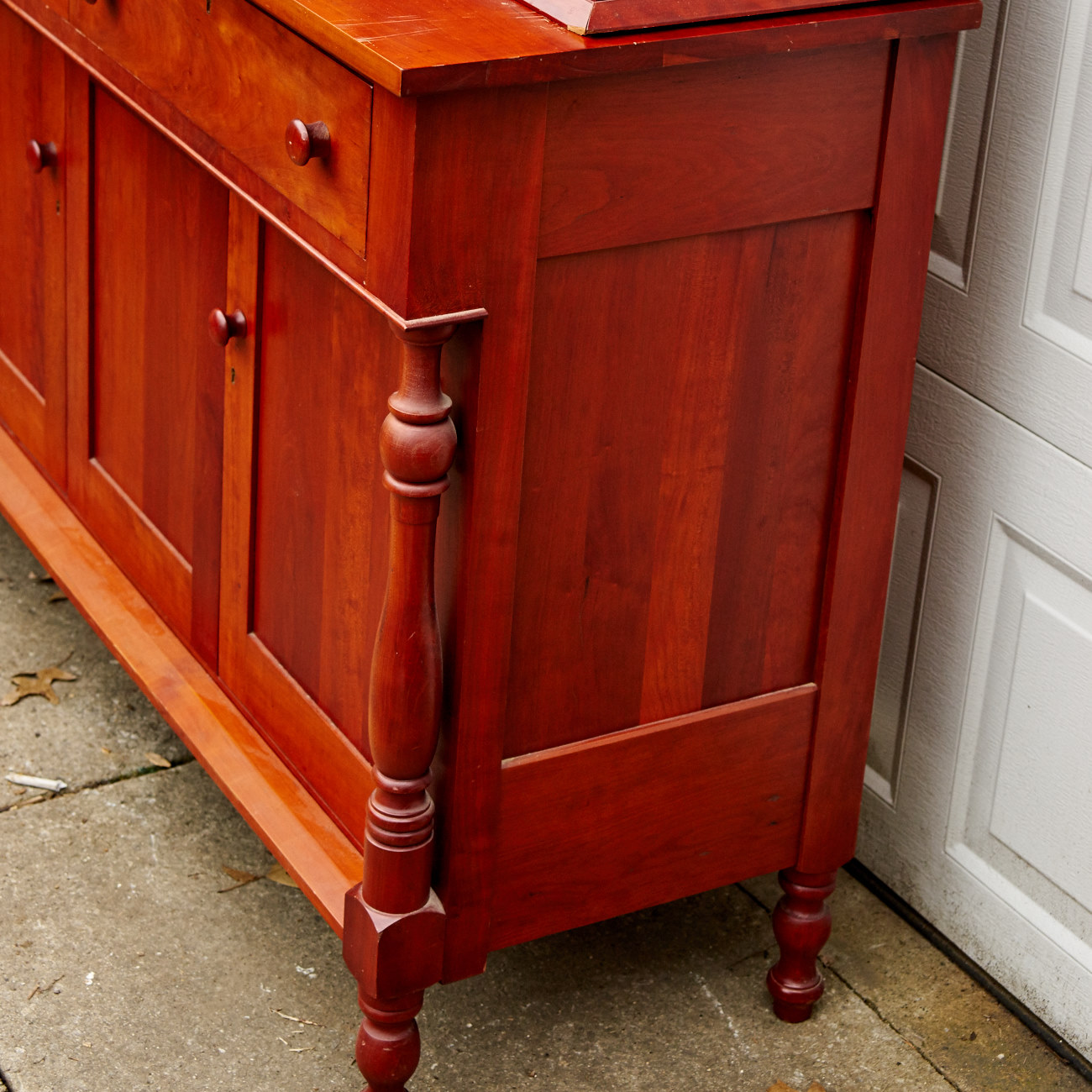 McMahan Furniture Co. Vintage Cherry Hutch
