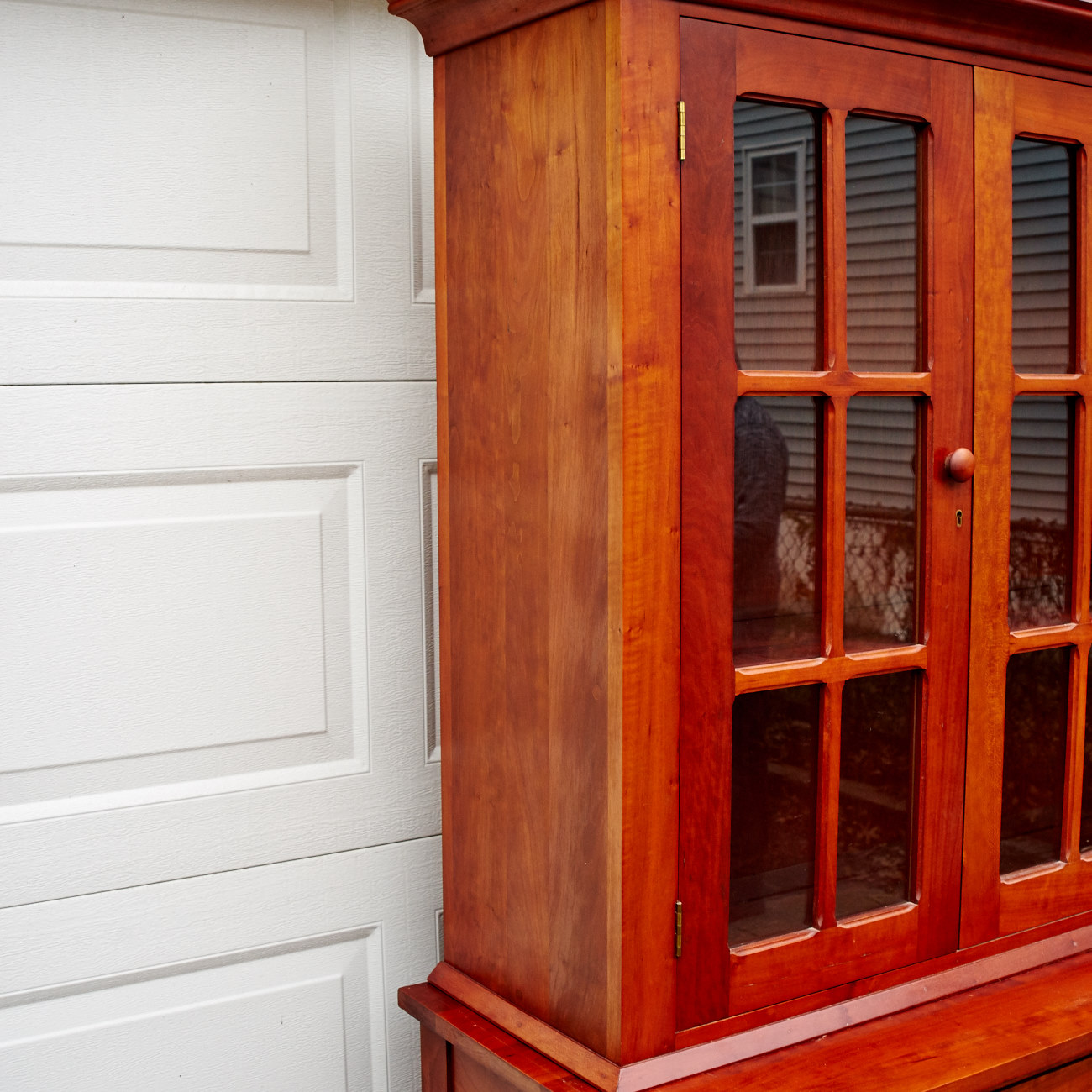 McMahan Furniture Co. Vintage Cherry Hutch