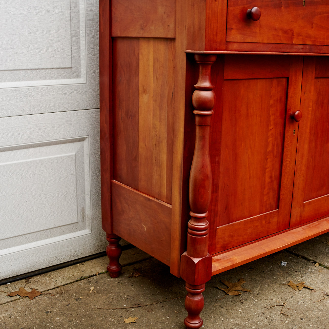 McMahan Furniture Co. Vintage Cherry Hutch