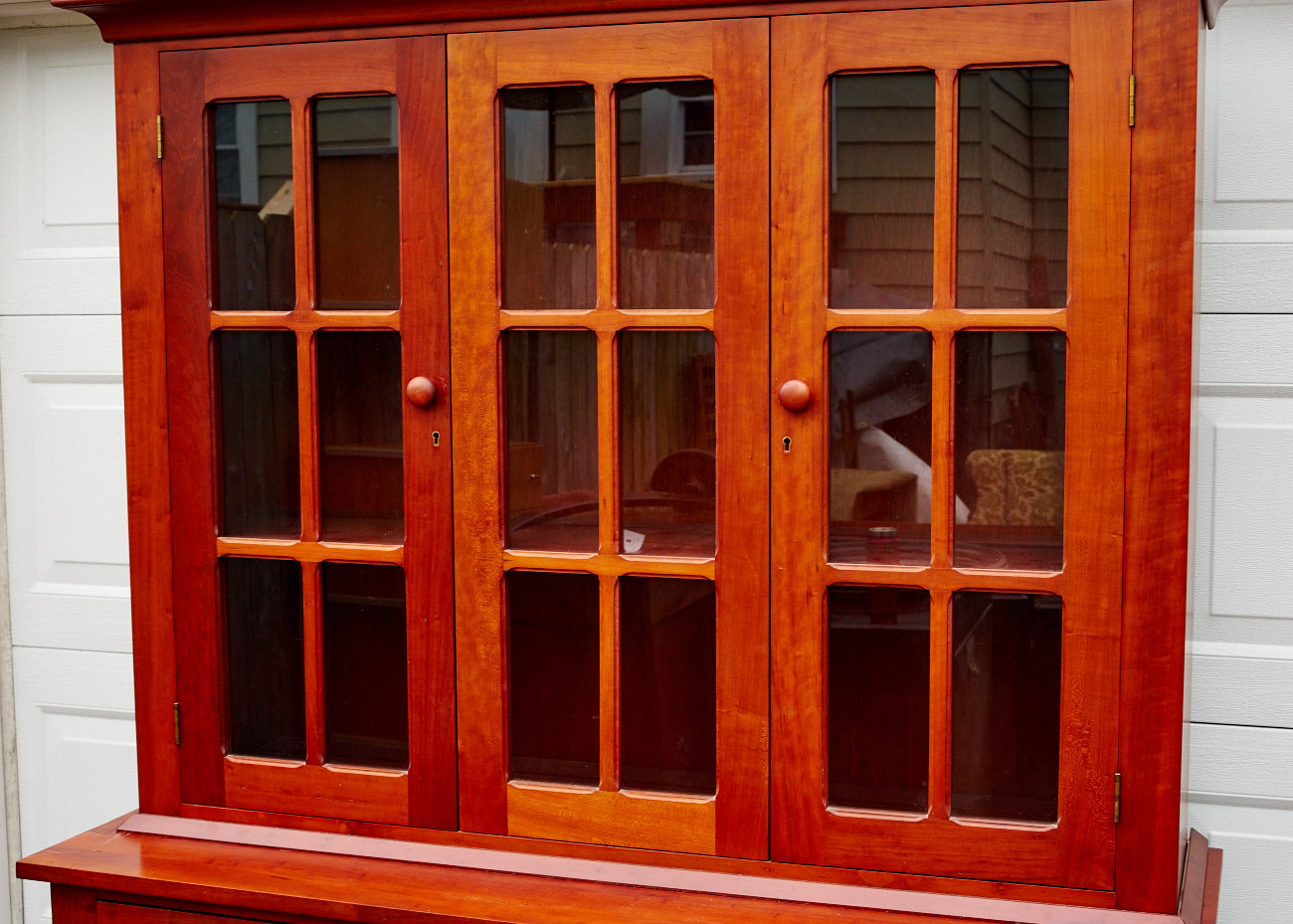 McMahan Furniture Co. Vintage Cherry Hutch