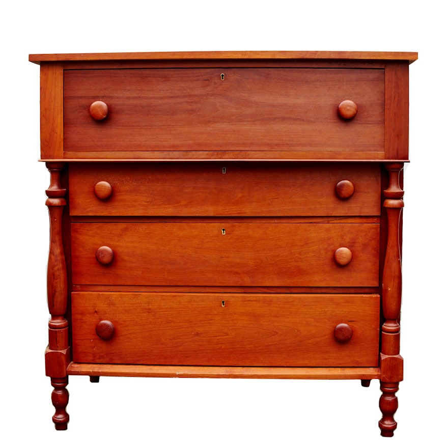 McMahan Furniture Co. Vintage Cherry Chest of Drawers