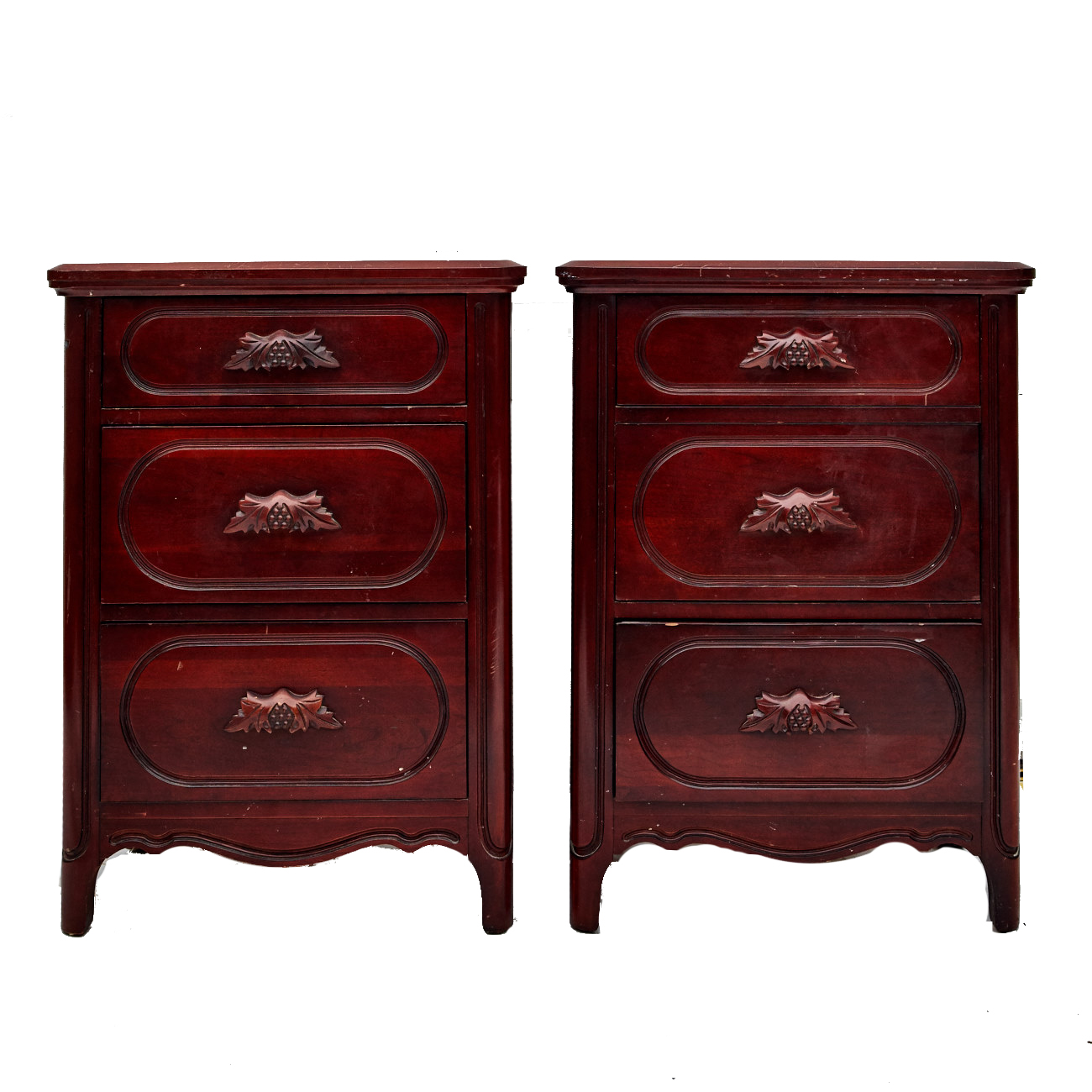 Two Davis Cabinet Company Nightstands