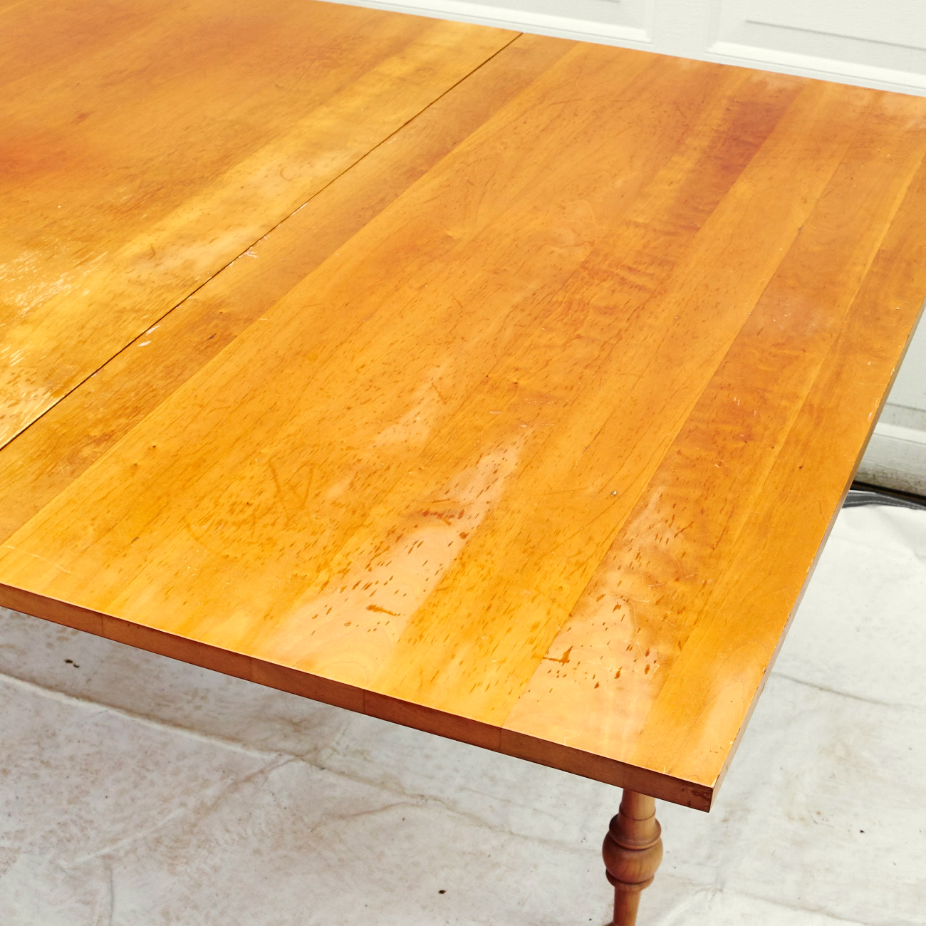 McMahan Furniture Vintage Drop Leaf Cherry Table