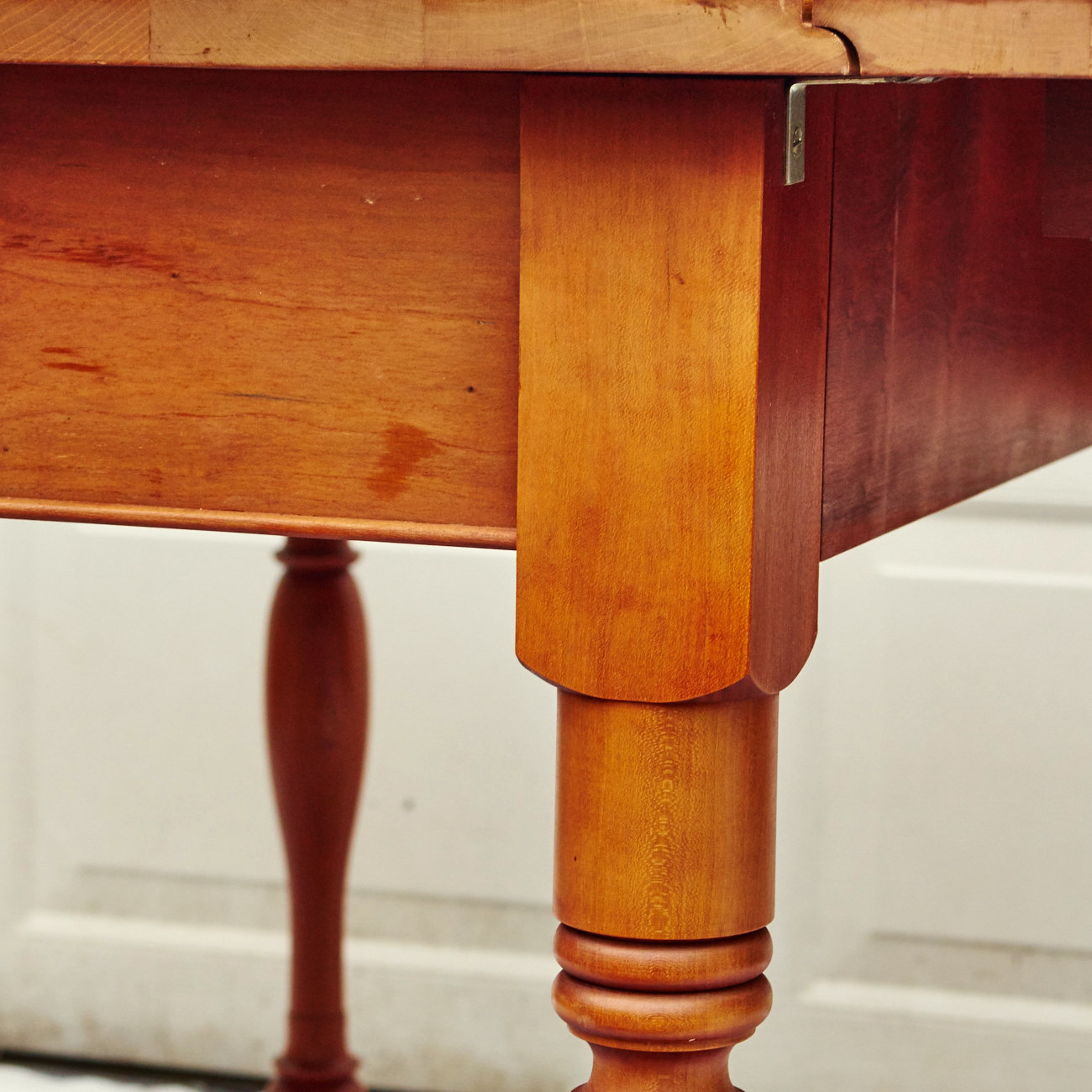 McMahan Furniture Vintage Drop Leaf Cherry Table