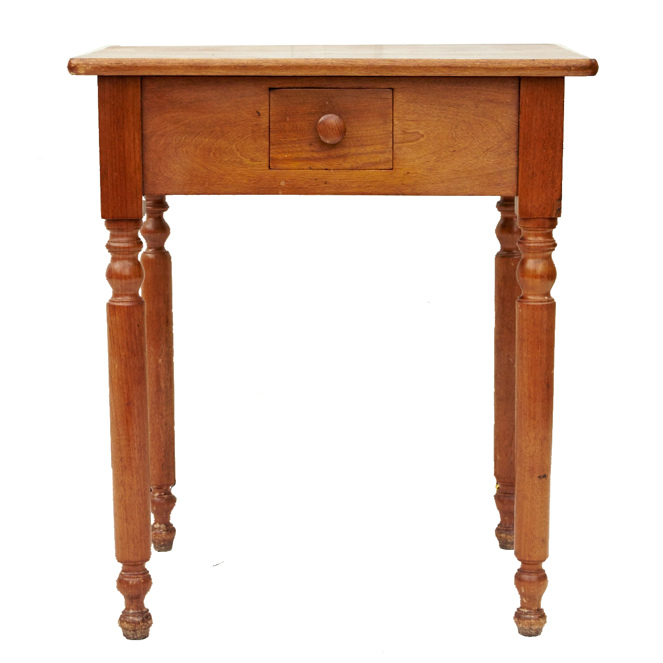 Sheraton Style Walnut Side Table