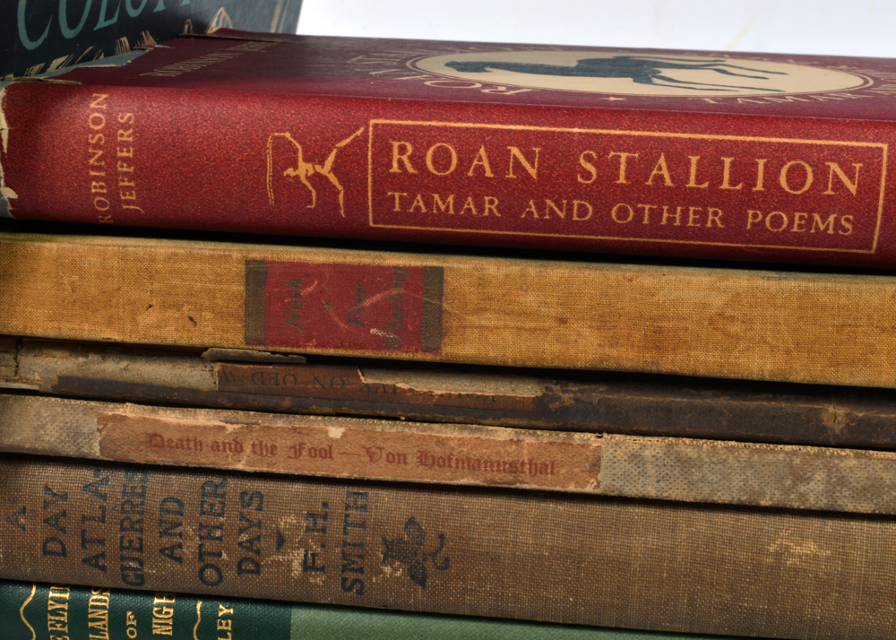 Ten Poetry Books with Stevenson's "Child's Garden of Verse"