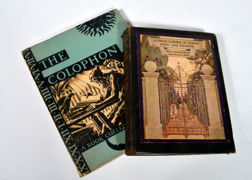 Ten Poetry Books with Stevenson's "Child's Garden of Verse"