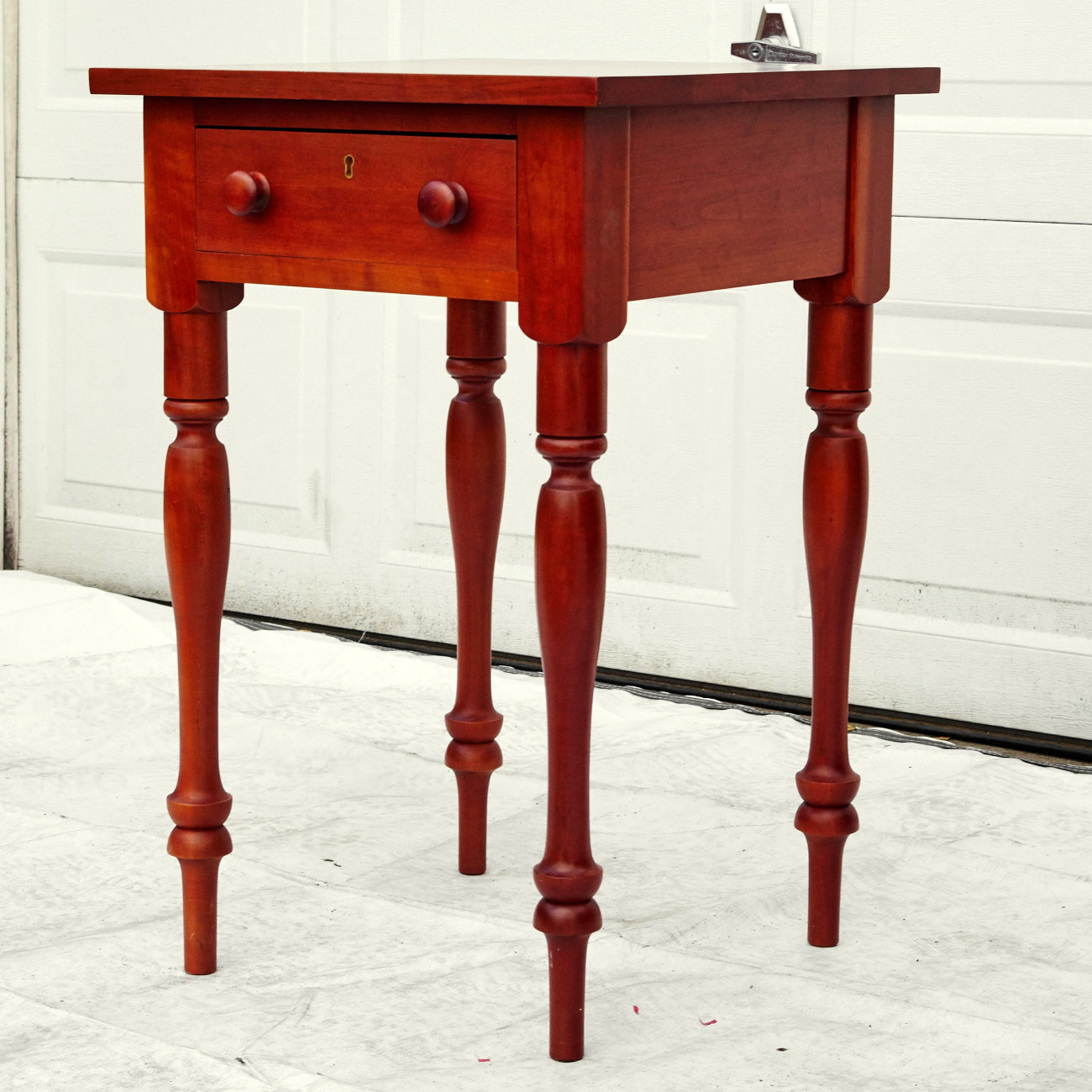 McMahan Furniture Co. Vintage Cherry Side Table