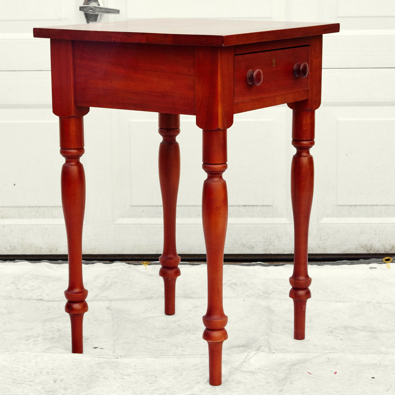 McMahan Furniture Co. Vintage Cherry Side Table