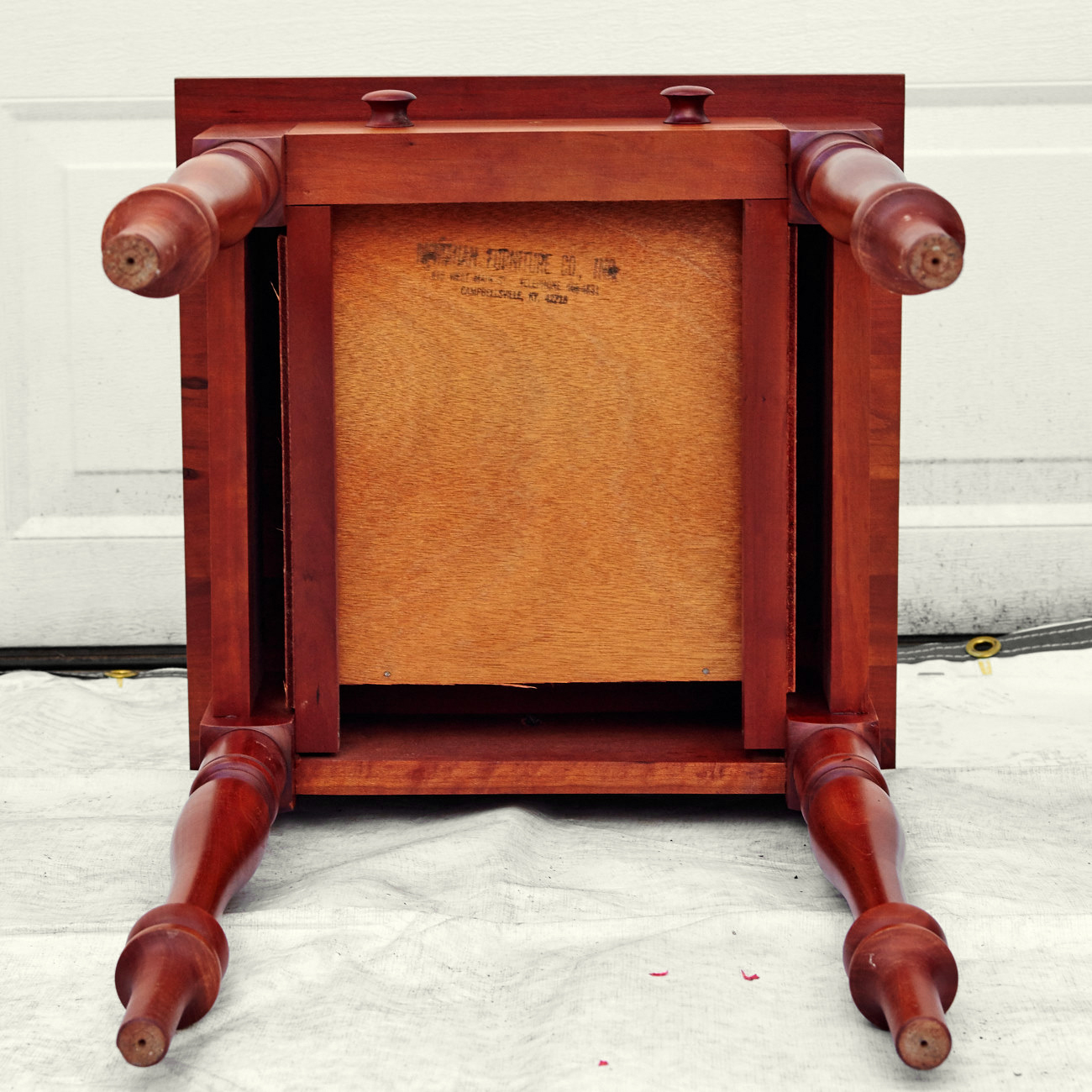 McMahan Furniture Co. Vintage Cherry Side Table