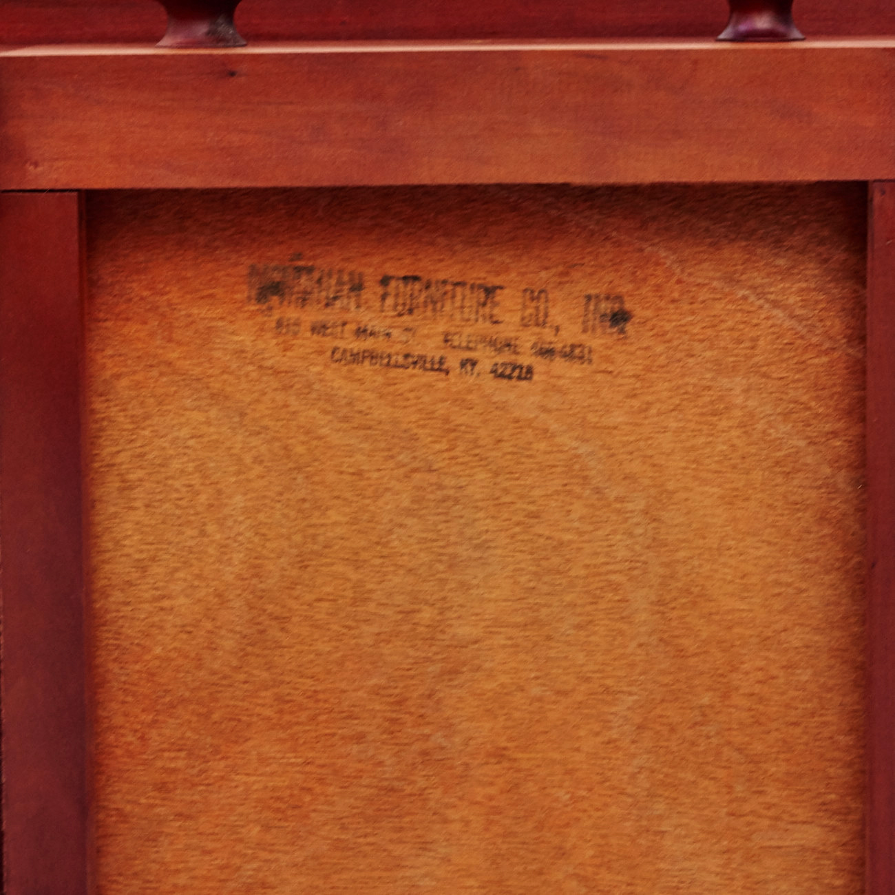 McMahan Furniture Co. Vintage Cherry Side Table