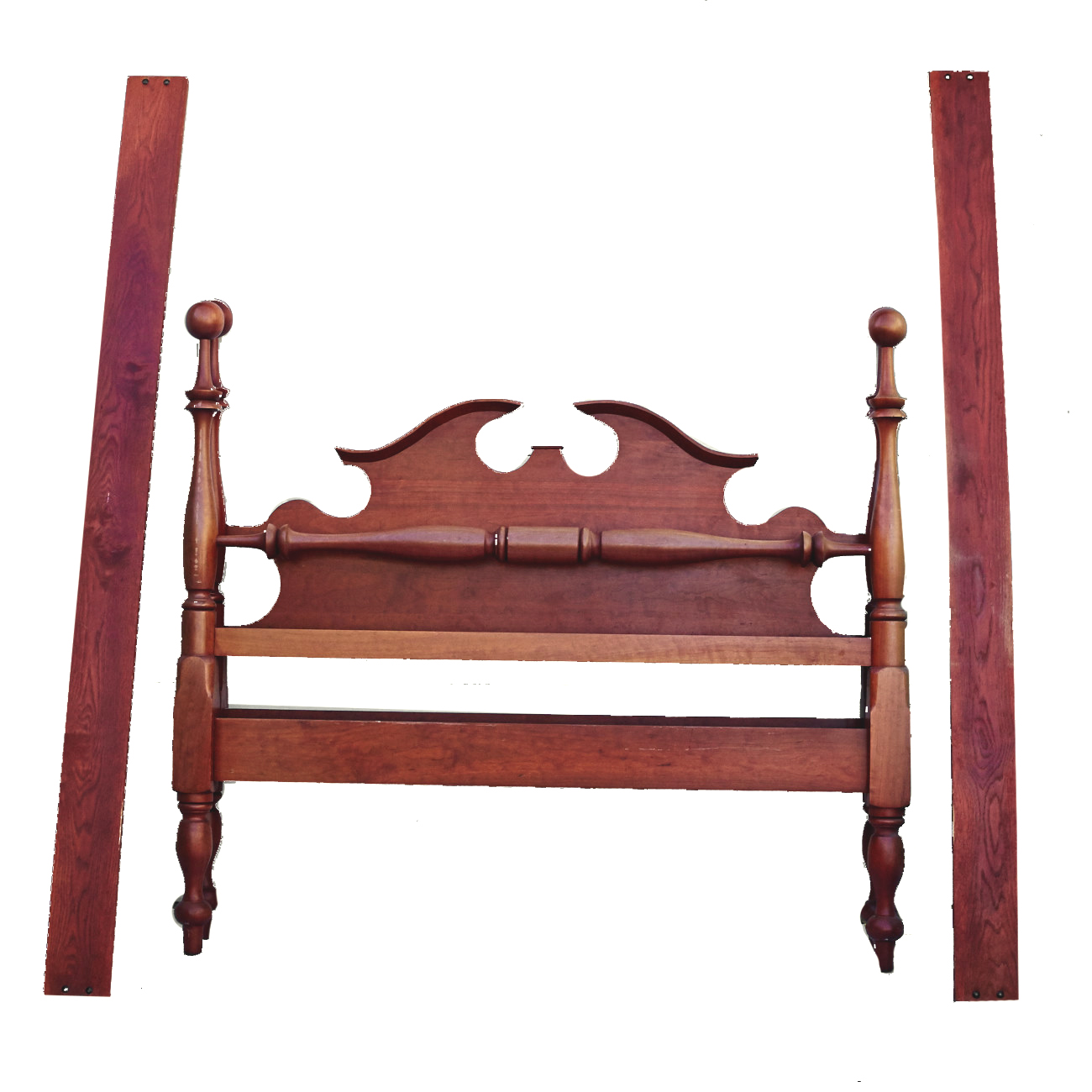 McMahan Furniture Co. Vintage Cherry Queen Bed Frame