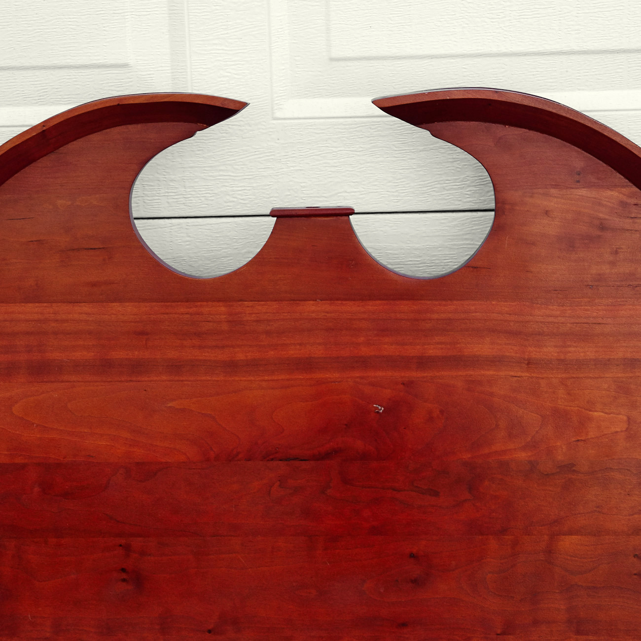 McMahan Furniture Co. Vintage Cherry Queen Bed Frame