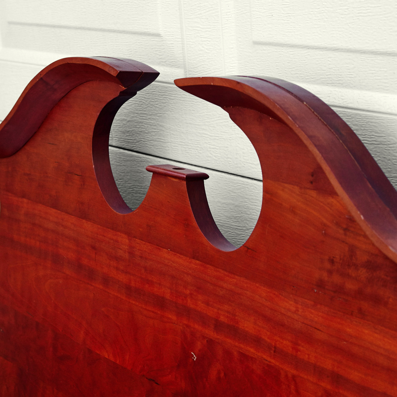 McMahan Furniture Co. Vintage Cherry Queen Bed Frame