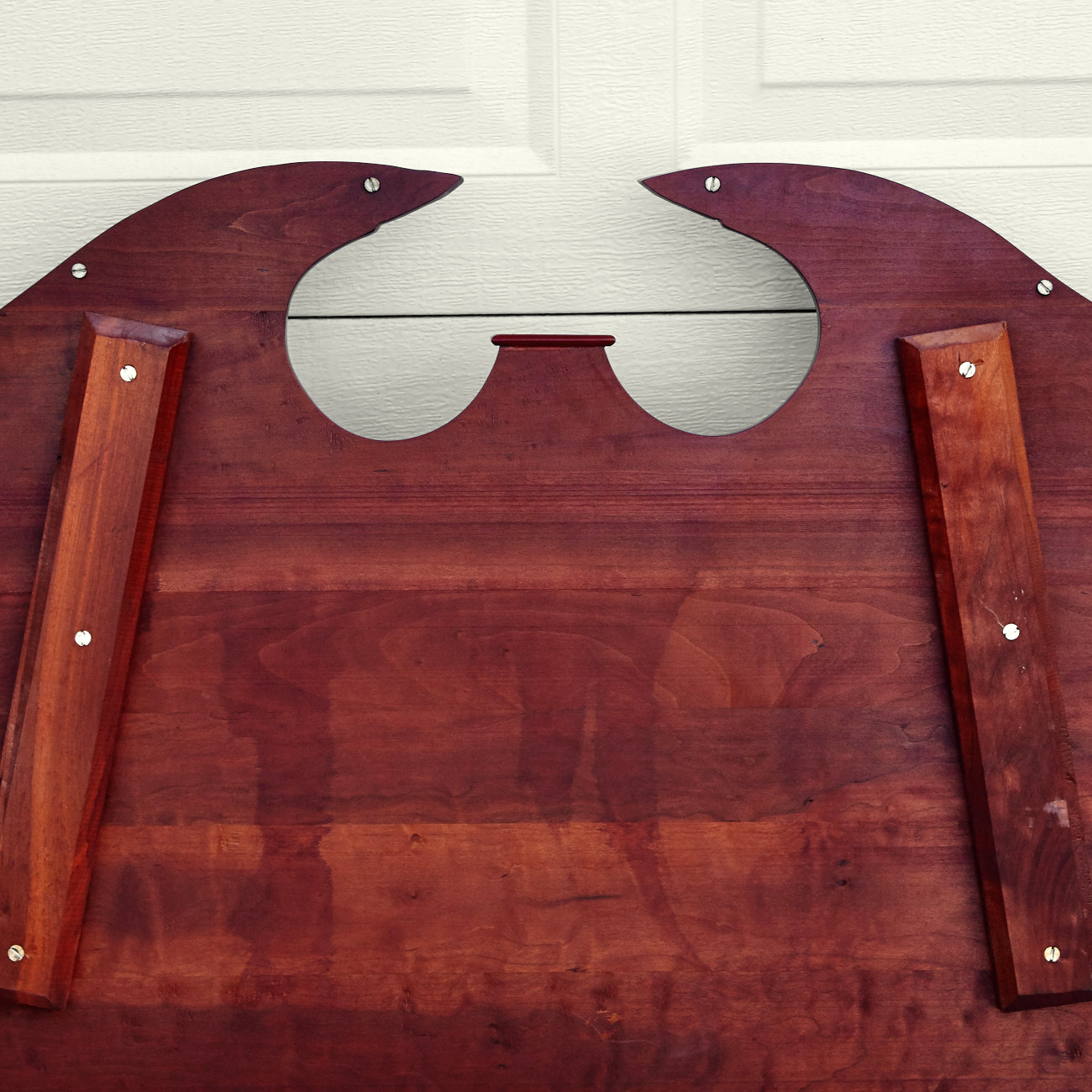 McMahan Furniture Co. Vintage Cherry Queen Bed Frame