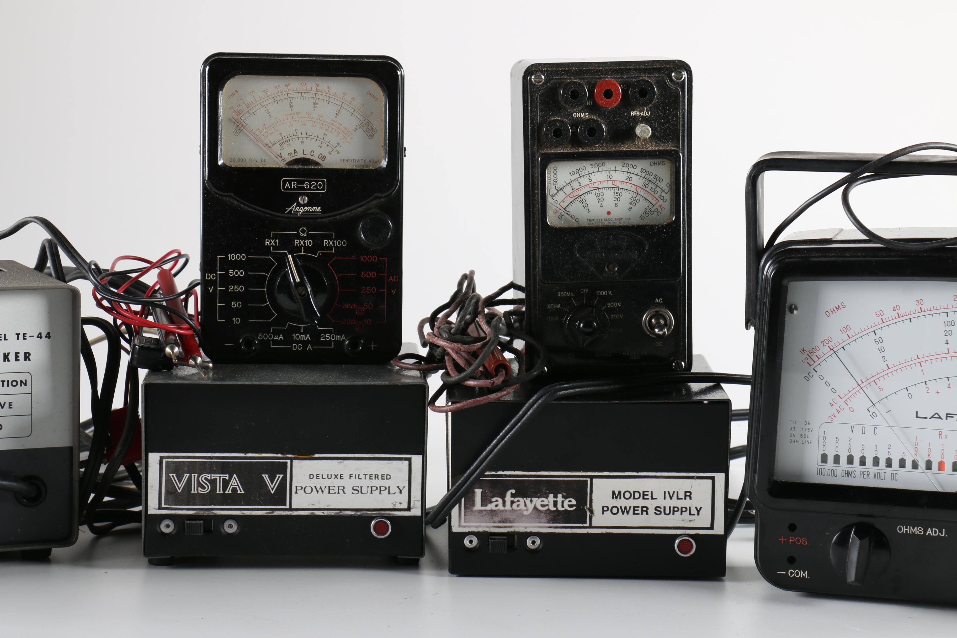 Vintage Electronic Capacity Meters