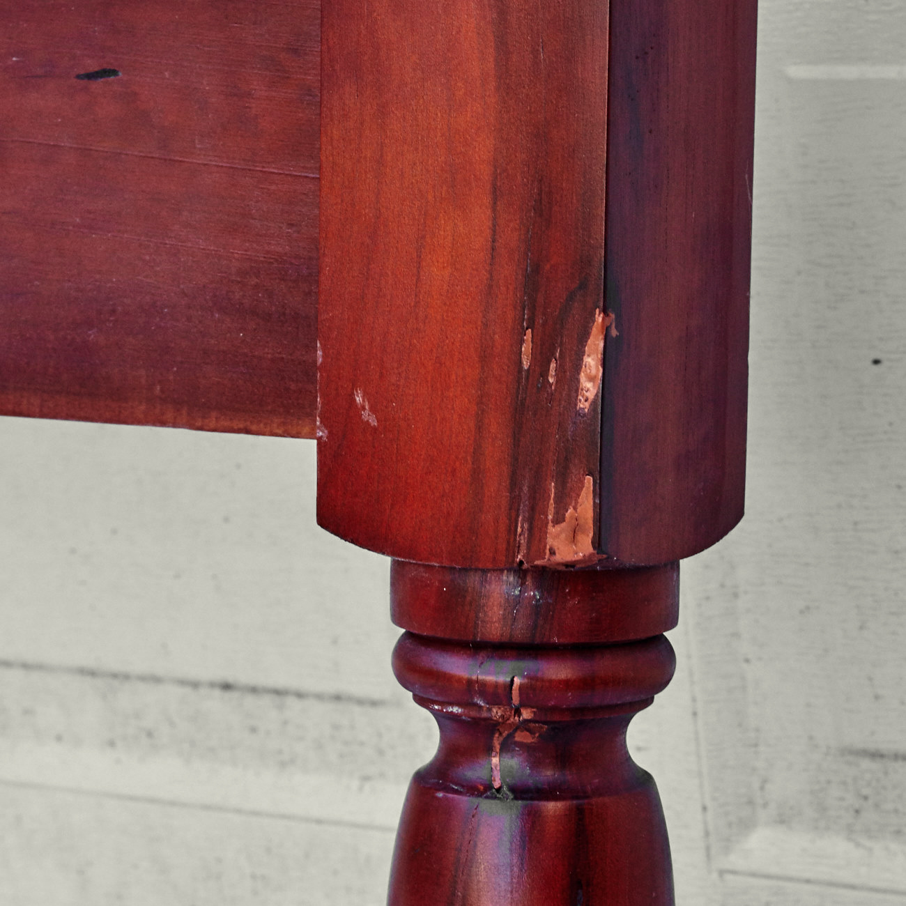 McMahan Furniture Co. Vintage Cherry Queen Bed Frame