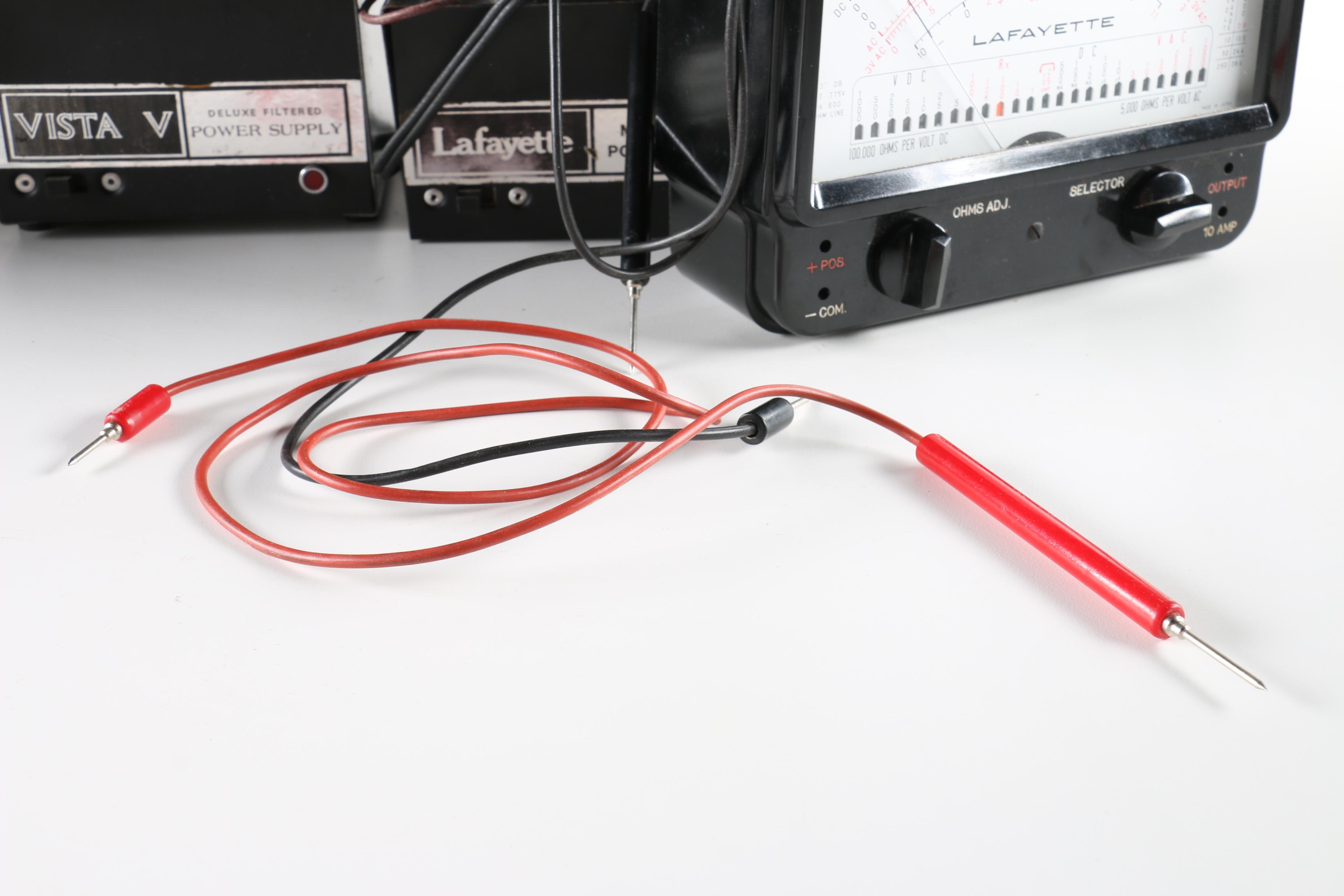 Vintage Electronic Capacity Meters