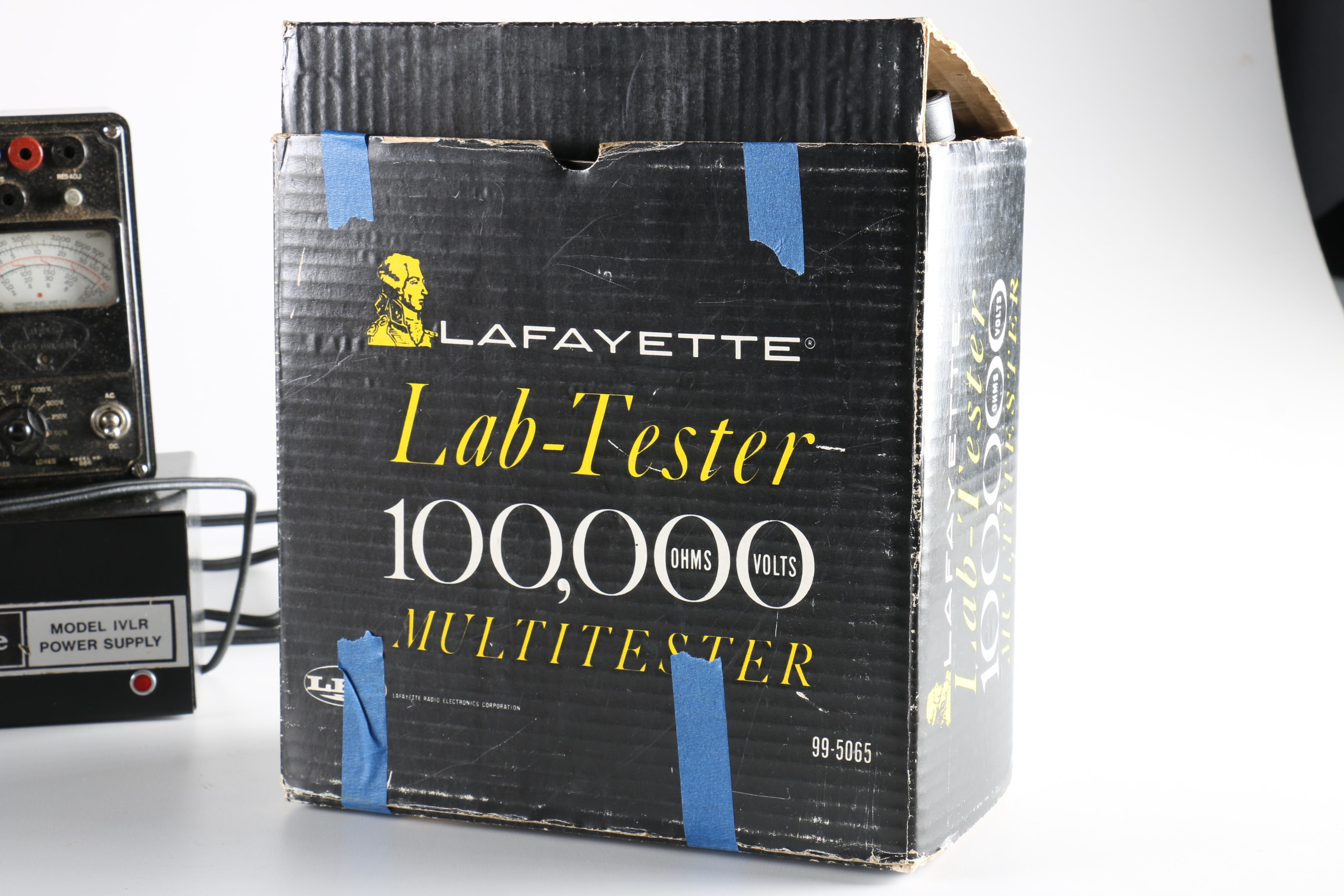 Vintage Electronic Capacity Meters