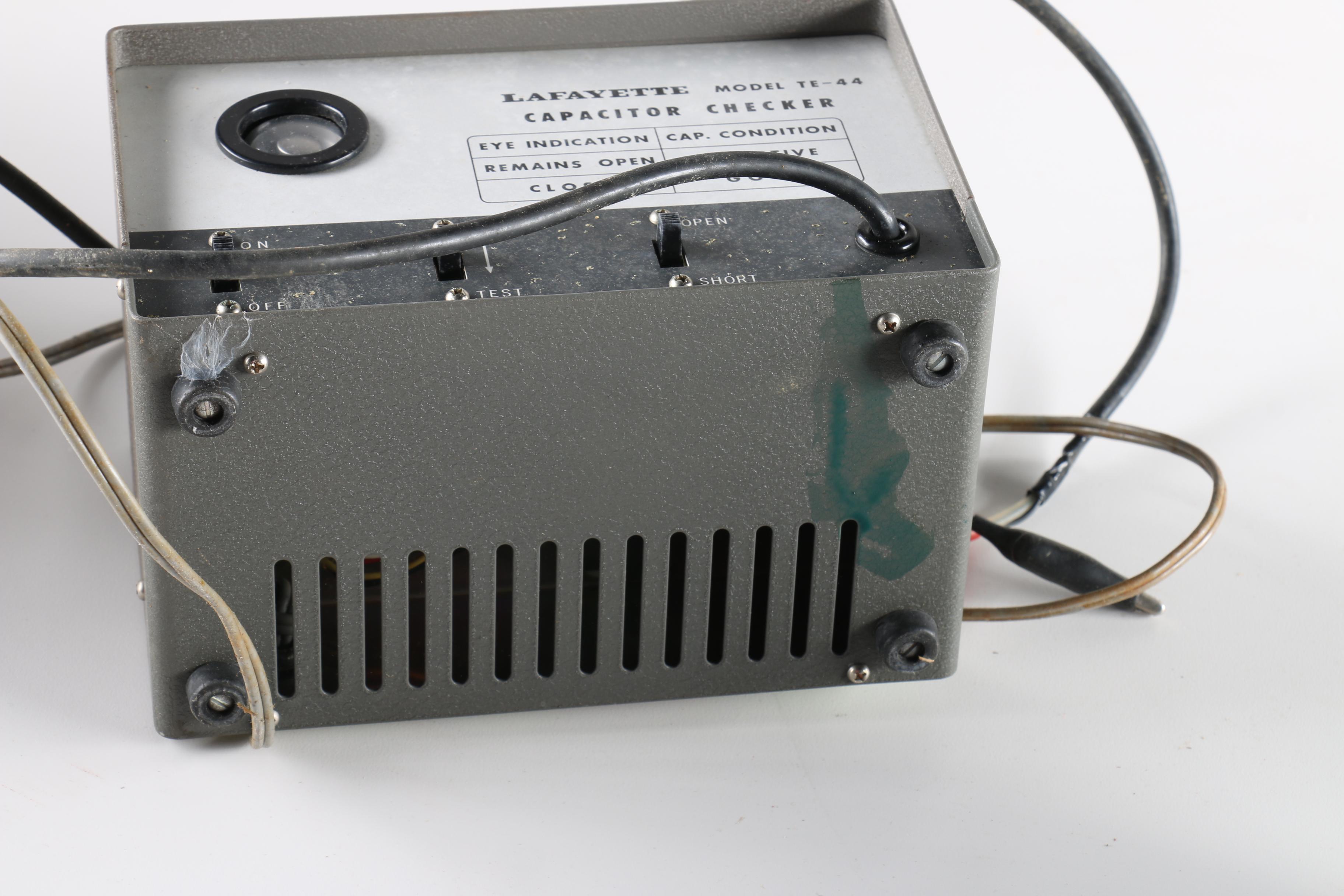 Vintage Electronic Capacity Meters