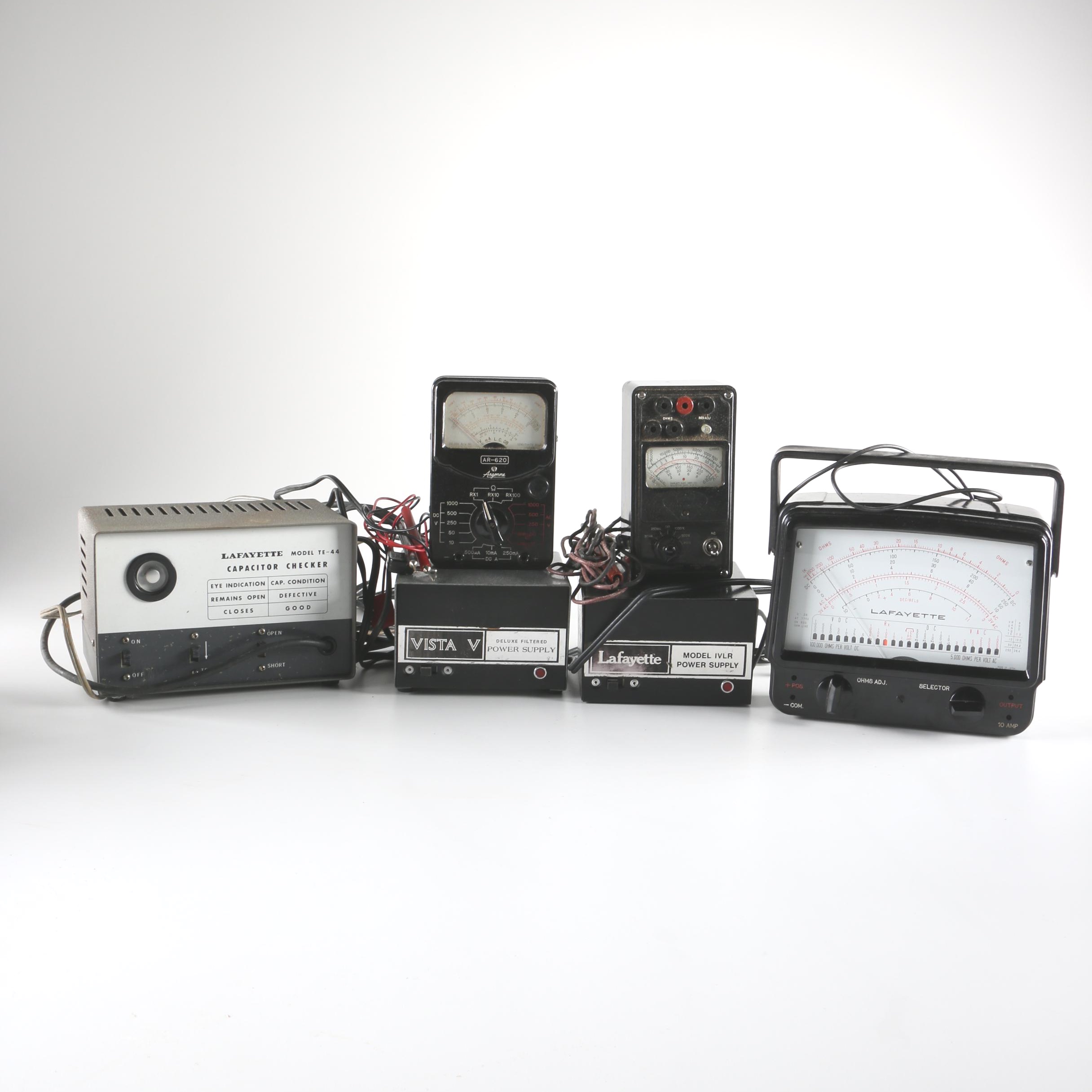 Vintage Electronic Capacity Meters