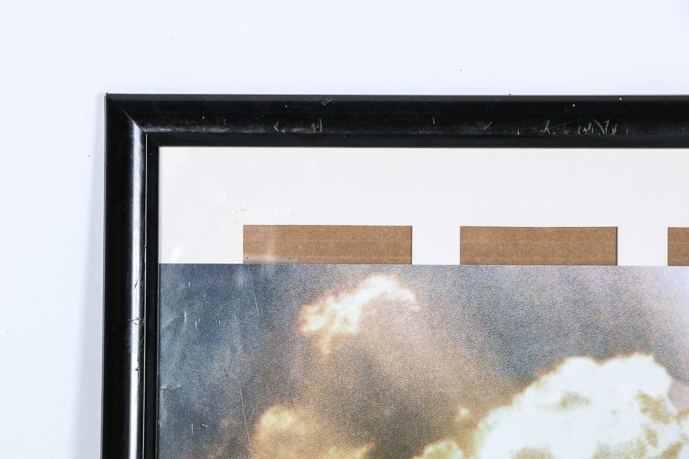 Framed "Rudy" Movie Poster