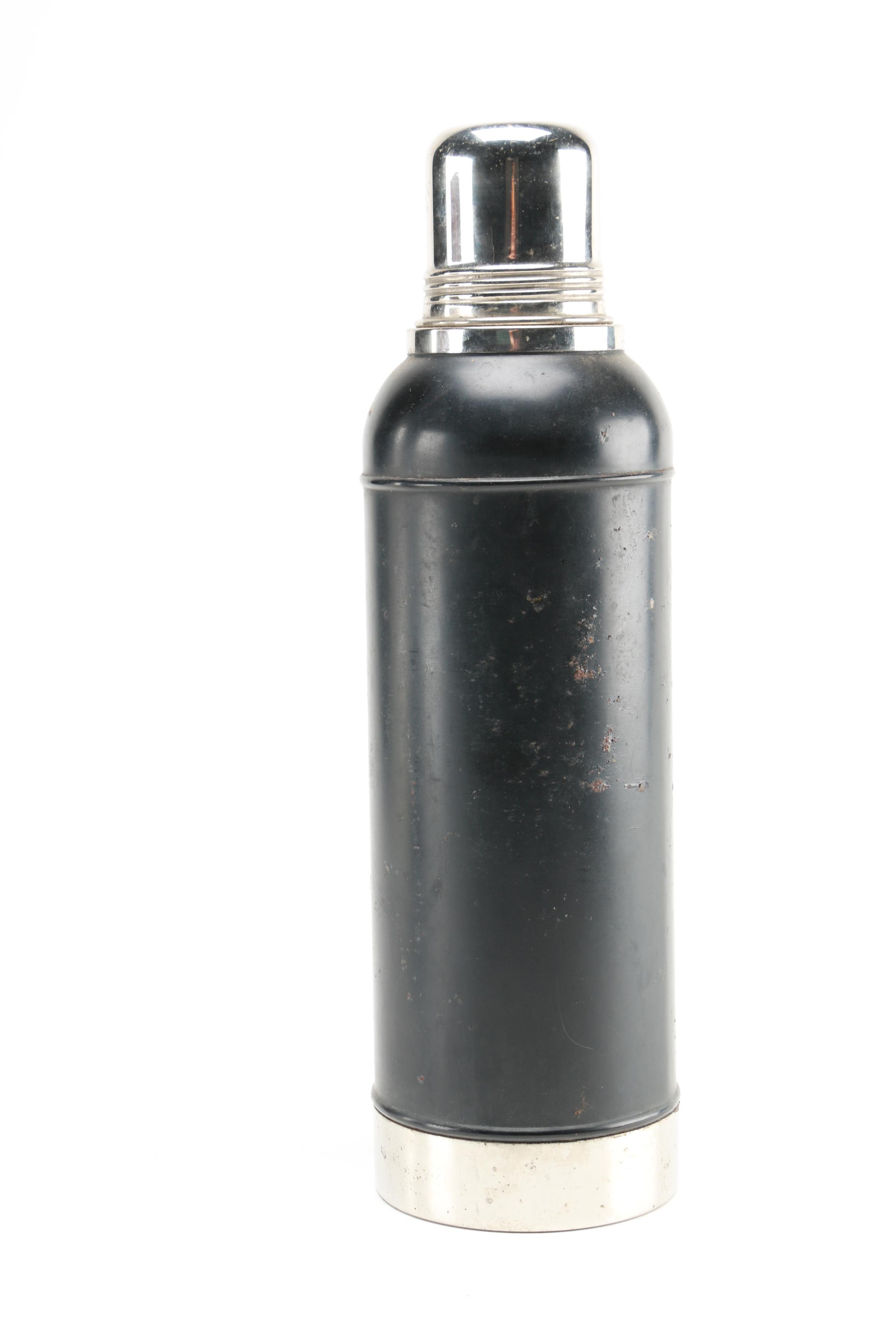 Stanley Insulating Company Thermos and Leather Holder