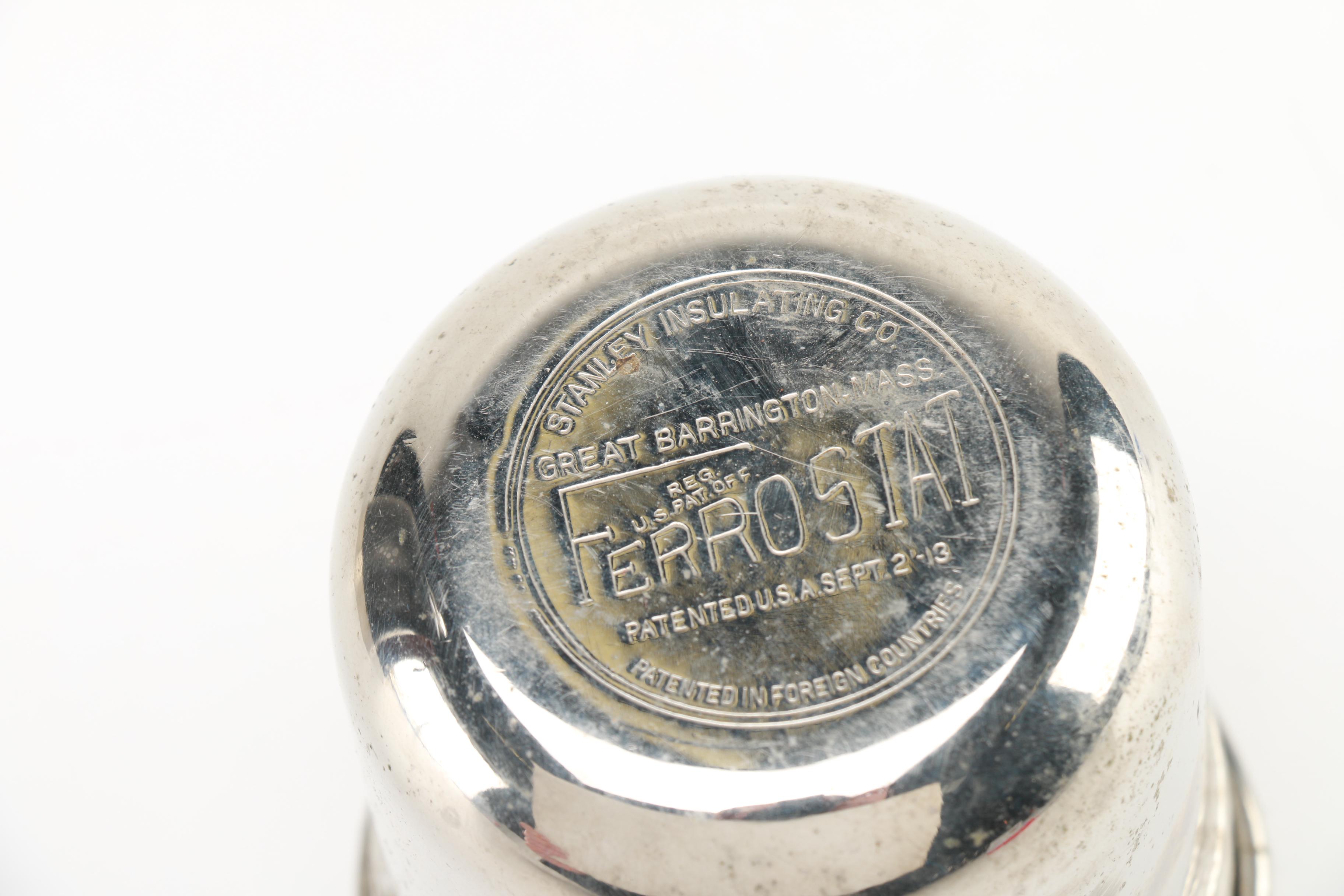 Stanley Insulating Company Thermos and Leather Holder