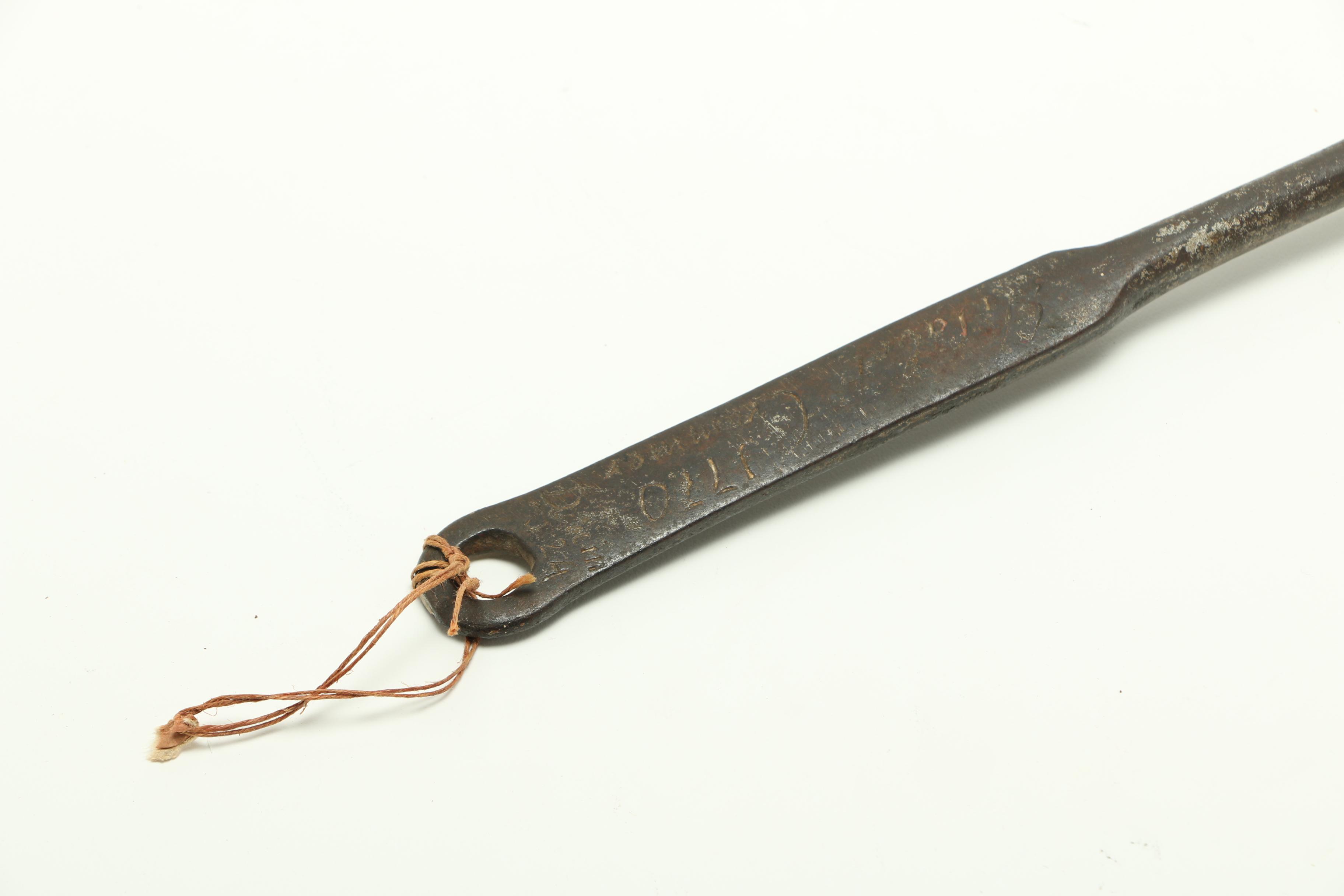 Antique Eighteenth Century Fireplace Shovel