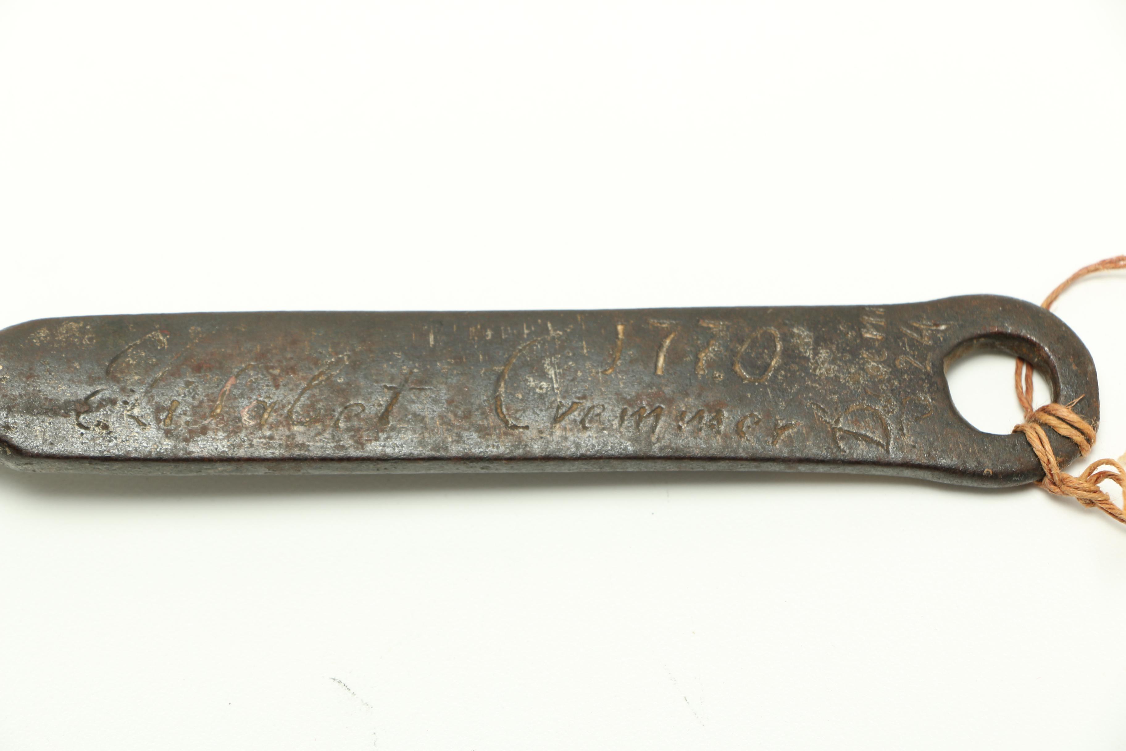 Antique Eighteenth Century Fireplace Shovel