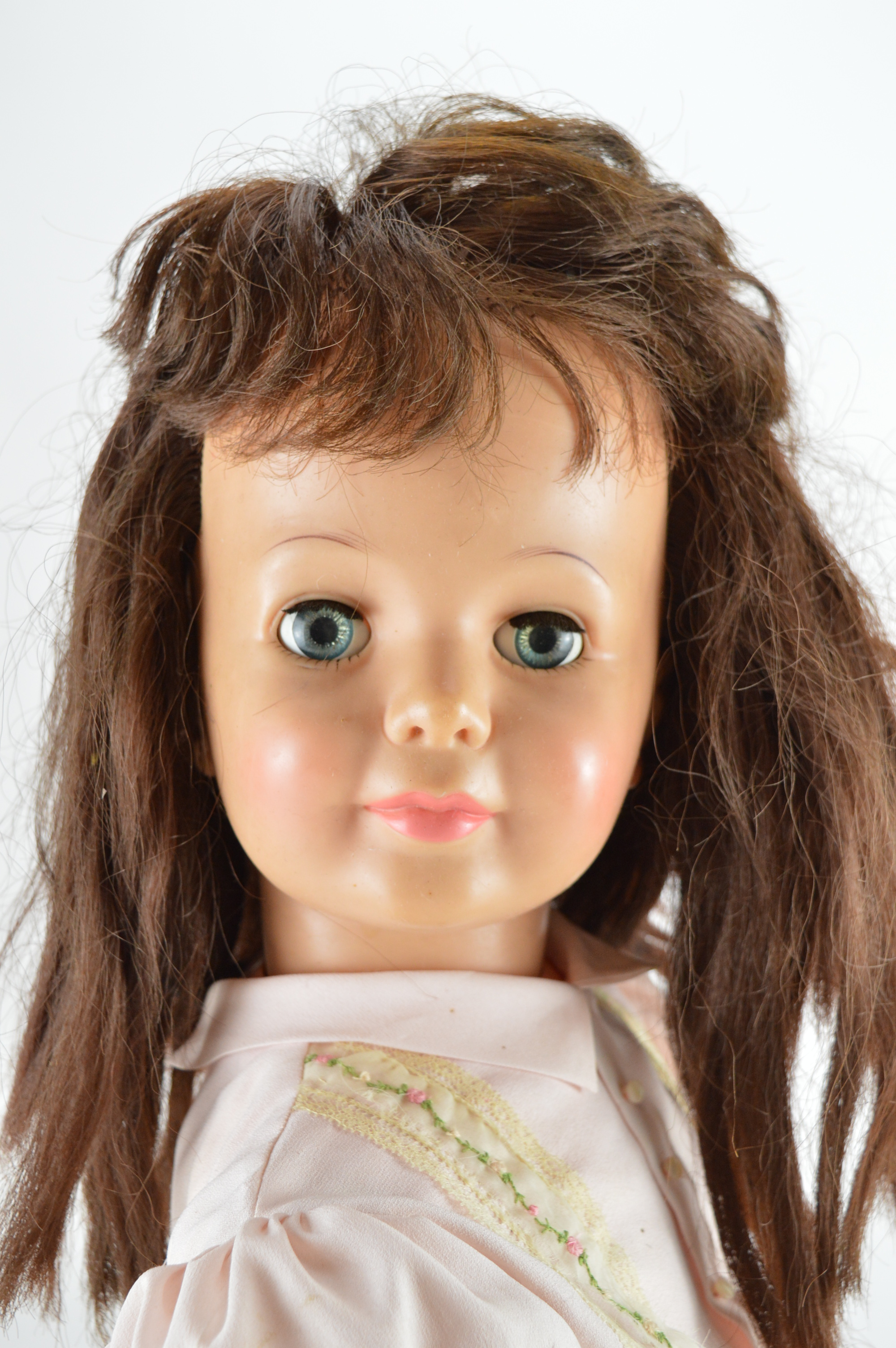1960s Brunette Ideal Doll "Patti Playpal" In Original Clothing