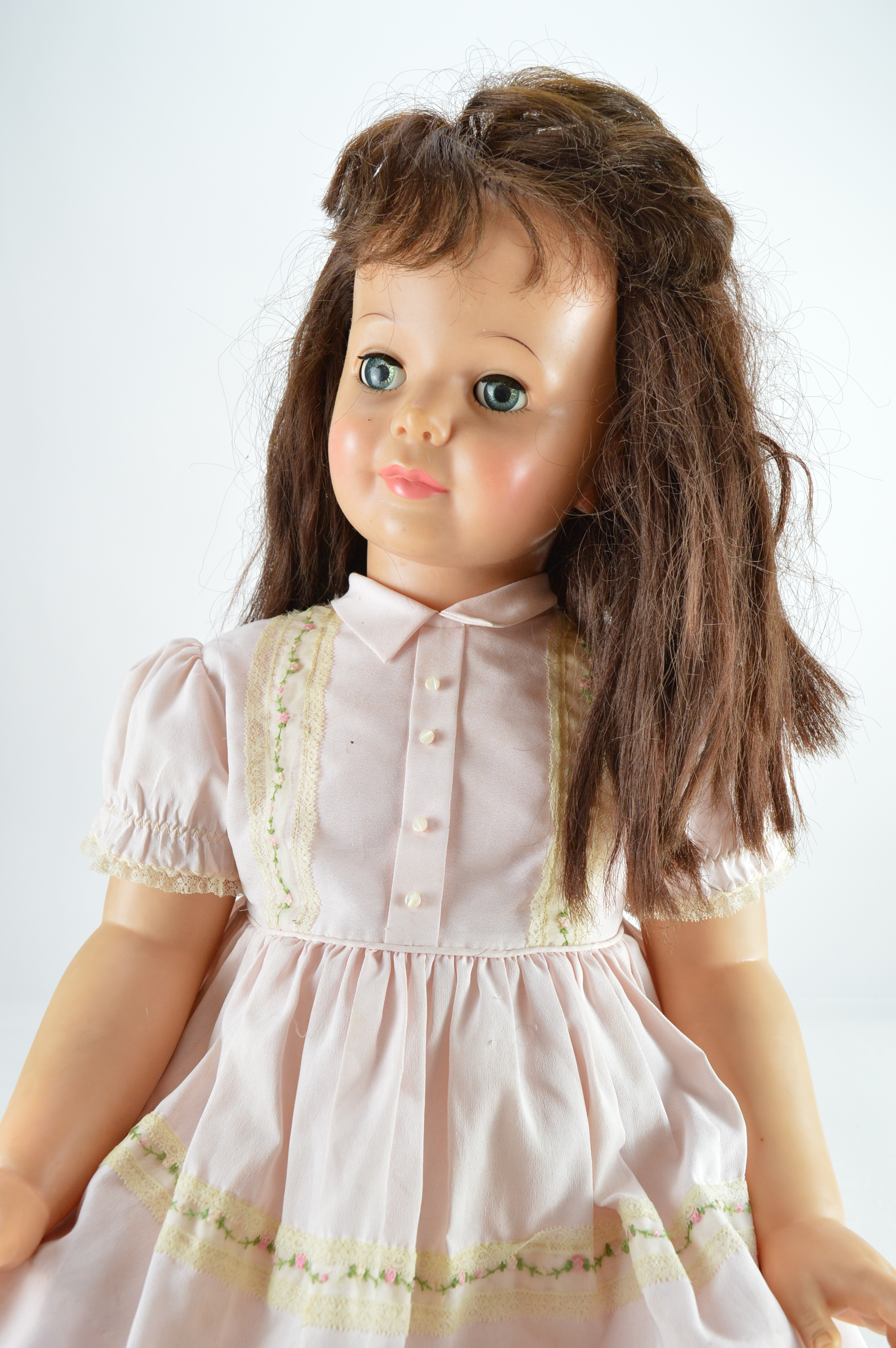 1960s Brunette Ideal Doll "Patti Playpal" In Original Clothing