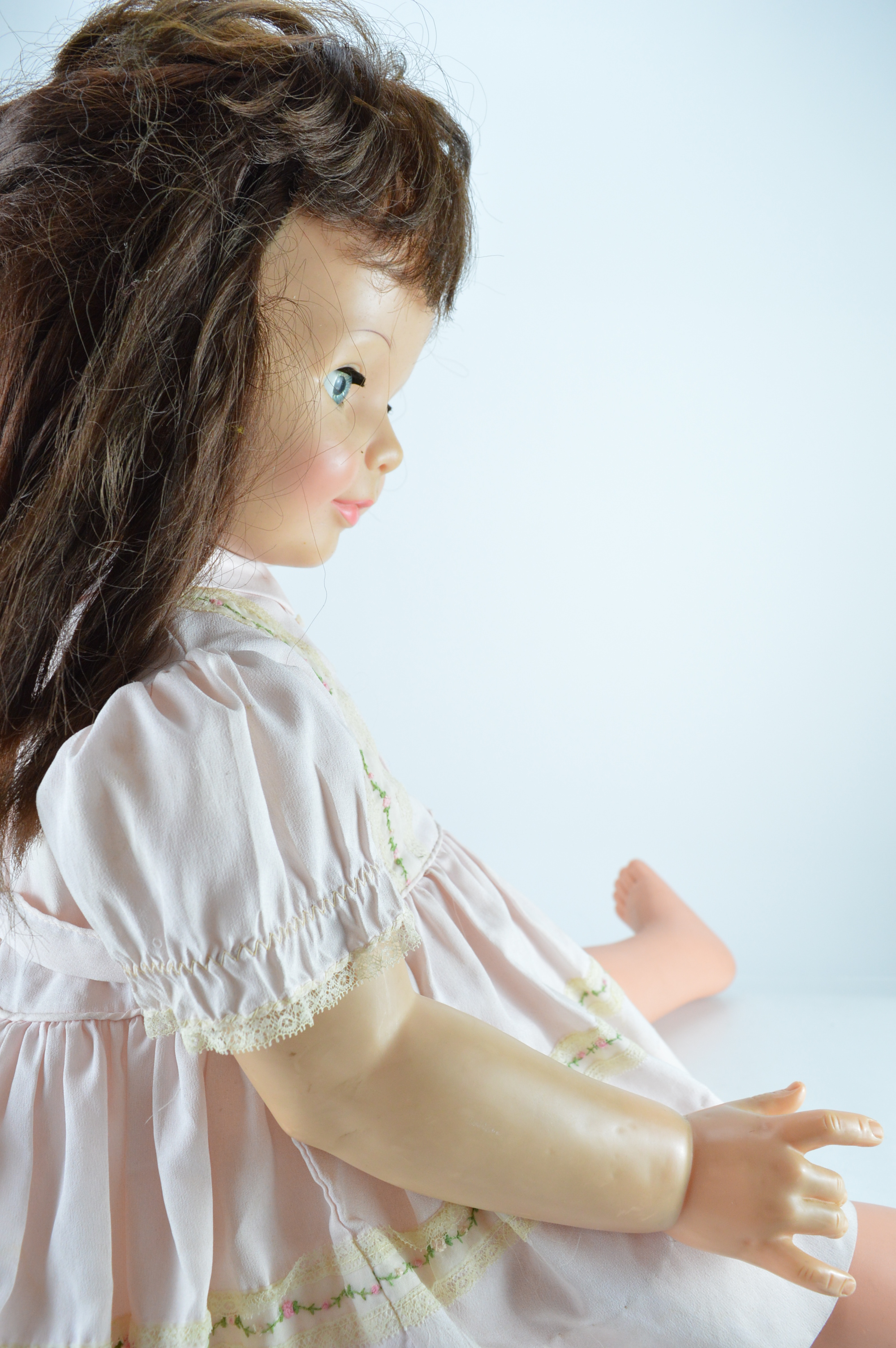 1960s Brunette Ideal Doll "Patti Playpal" In Original Clothing