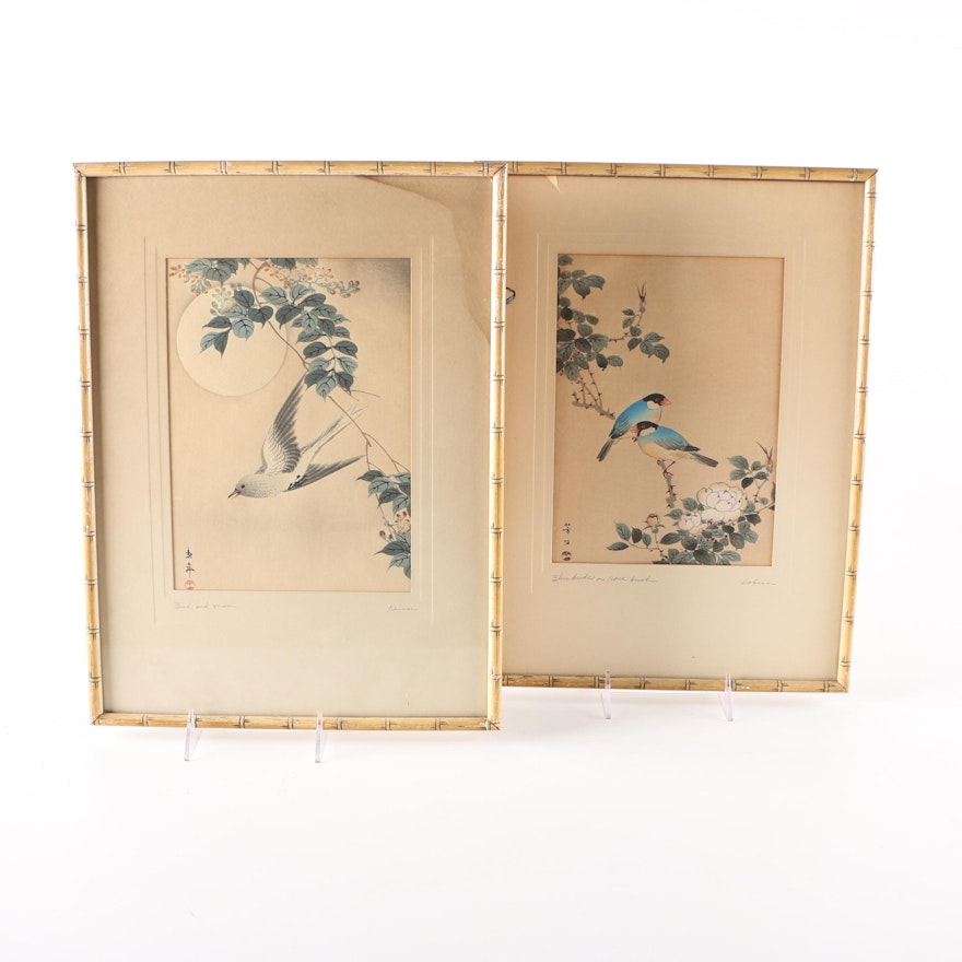 Japanese Woodblock Prints by Kikuchi Hōbun and Imao Keinen