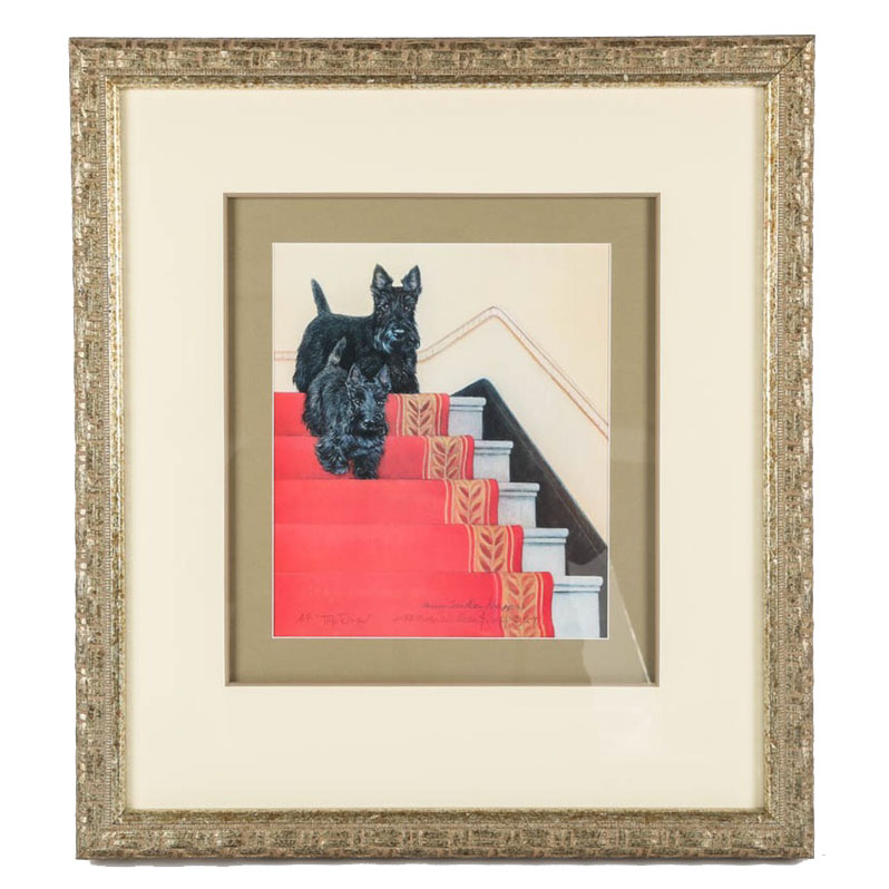 Artist Proof "Top Dogs" by Marian Needham Krupp