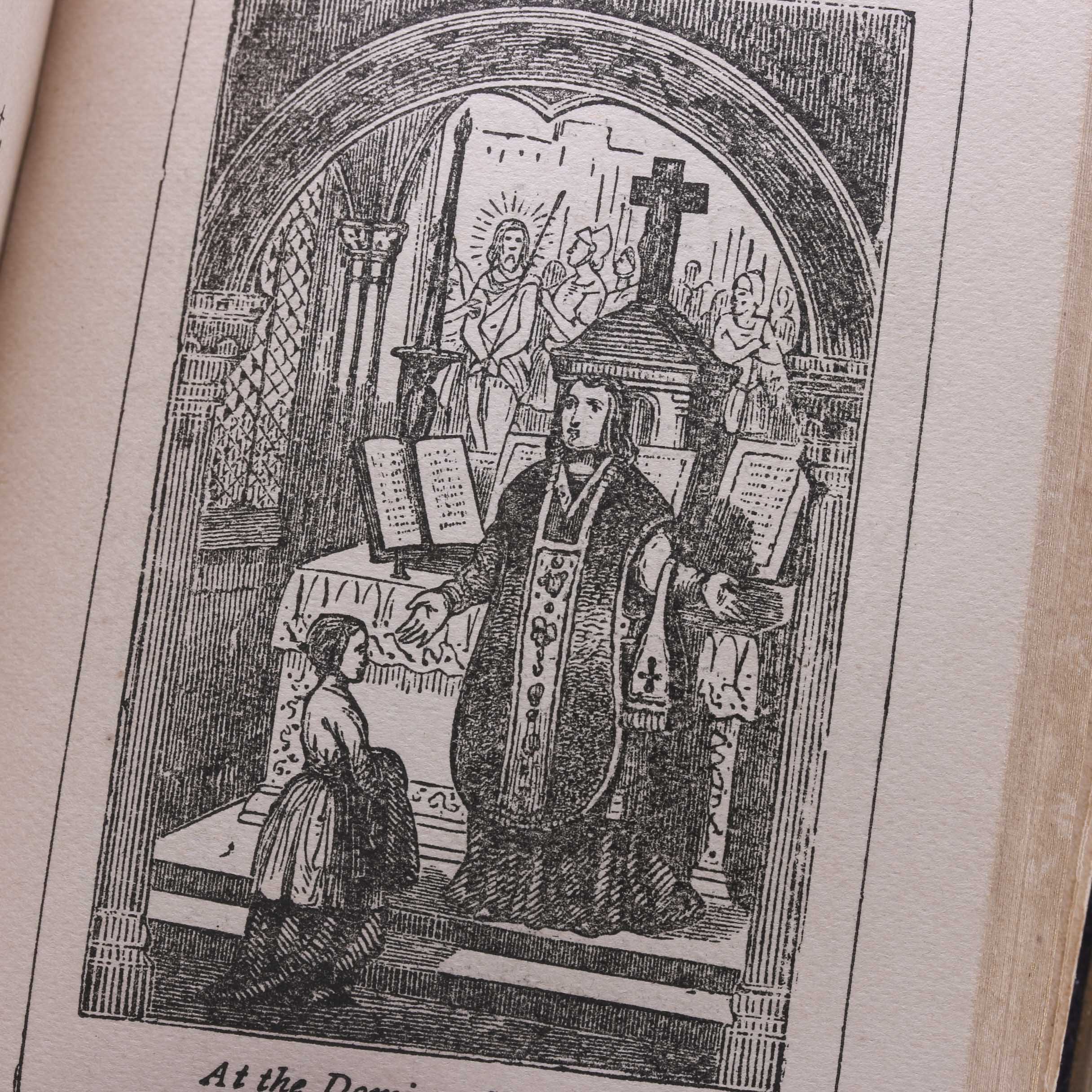 1889 Catholic Prayer Book "Companion to the Sanctuary"