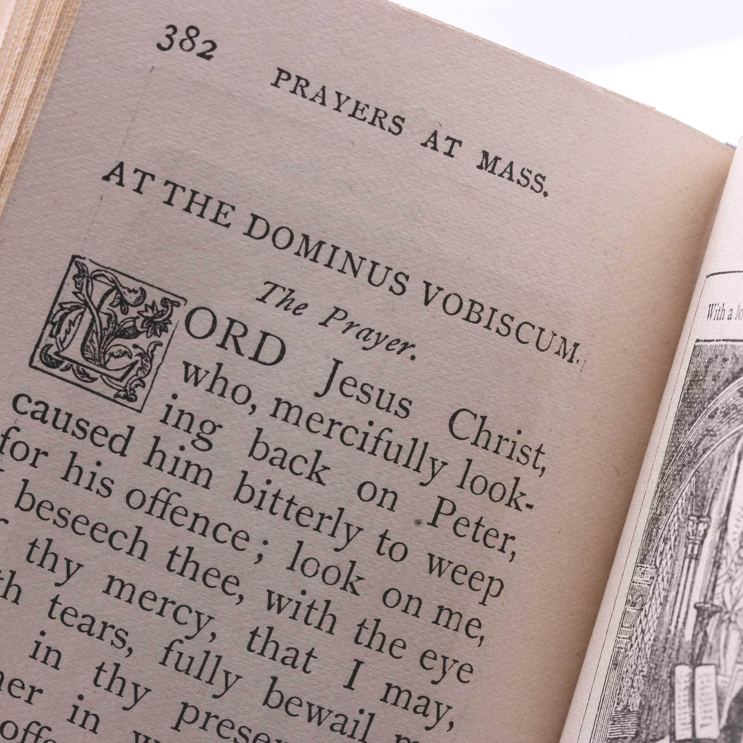 1889 Catholic Prayer Book "Companion to the Sanctuary"