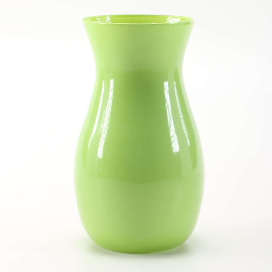 Lime Green Vase