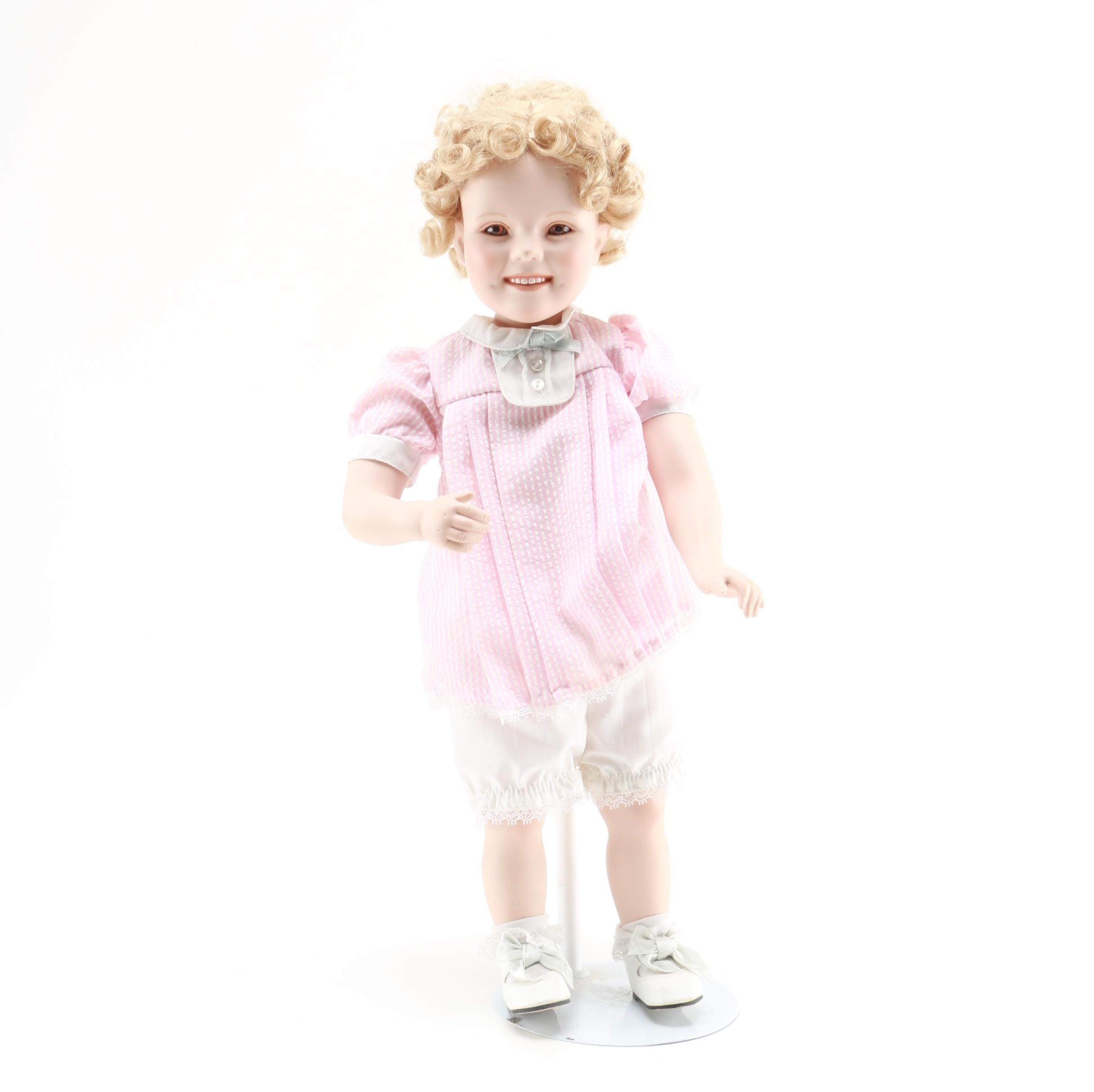 Danbury Mint Shirley Temple Porcelain Doll