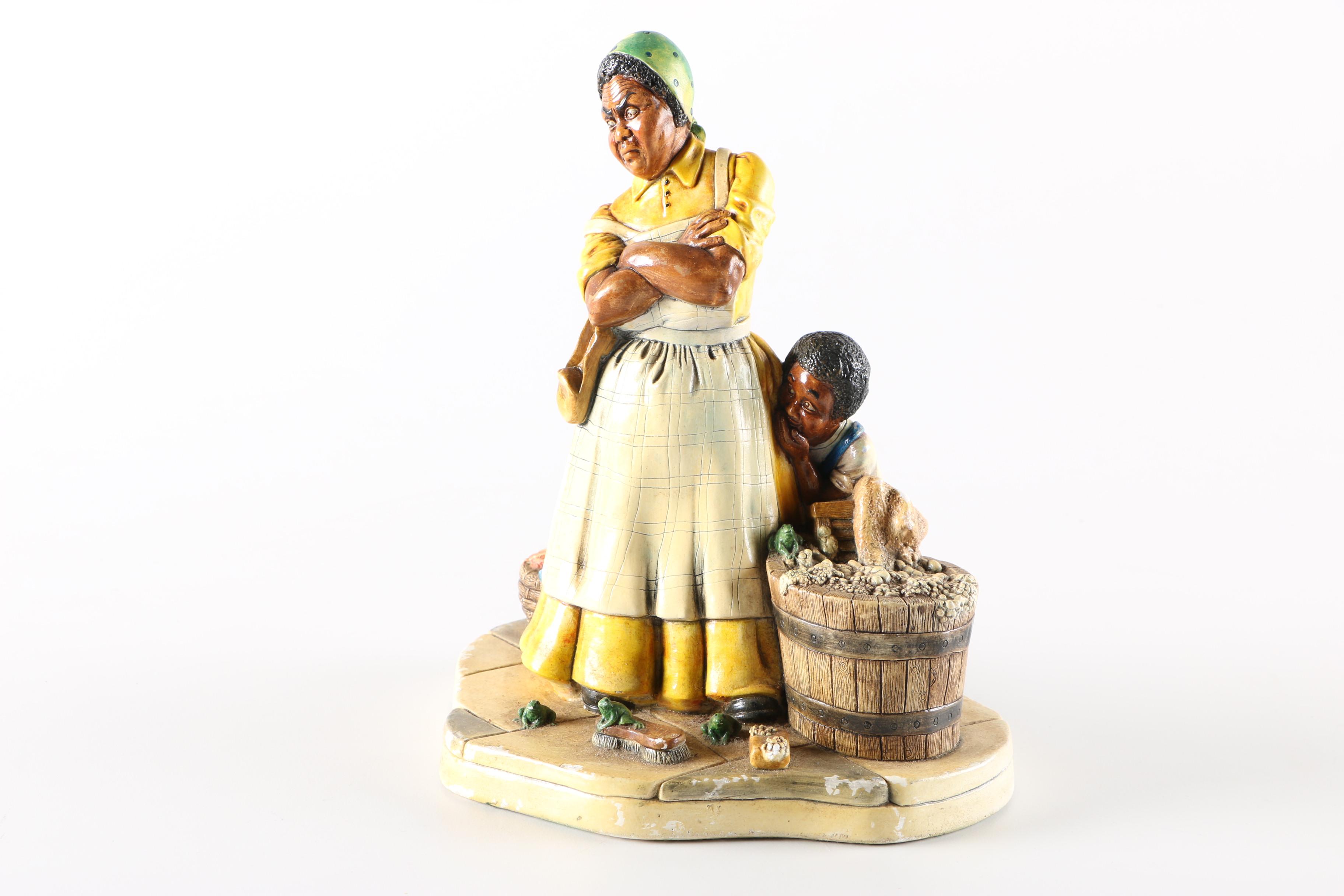 Naturecraft Chalkware Figurines Circa 1980