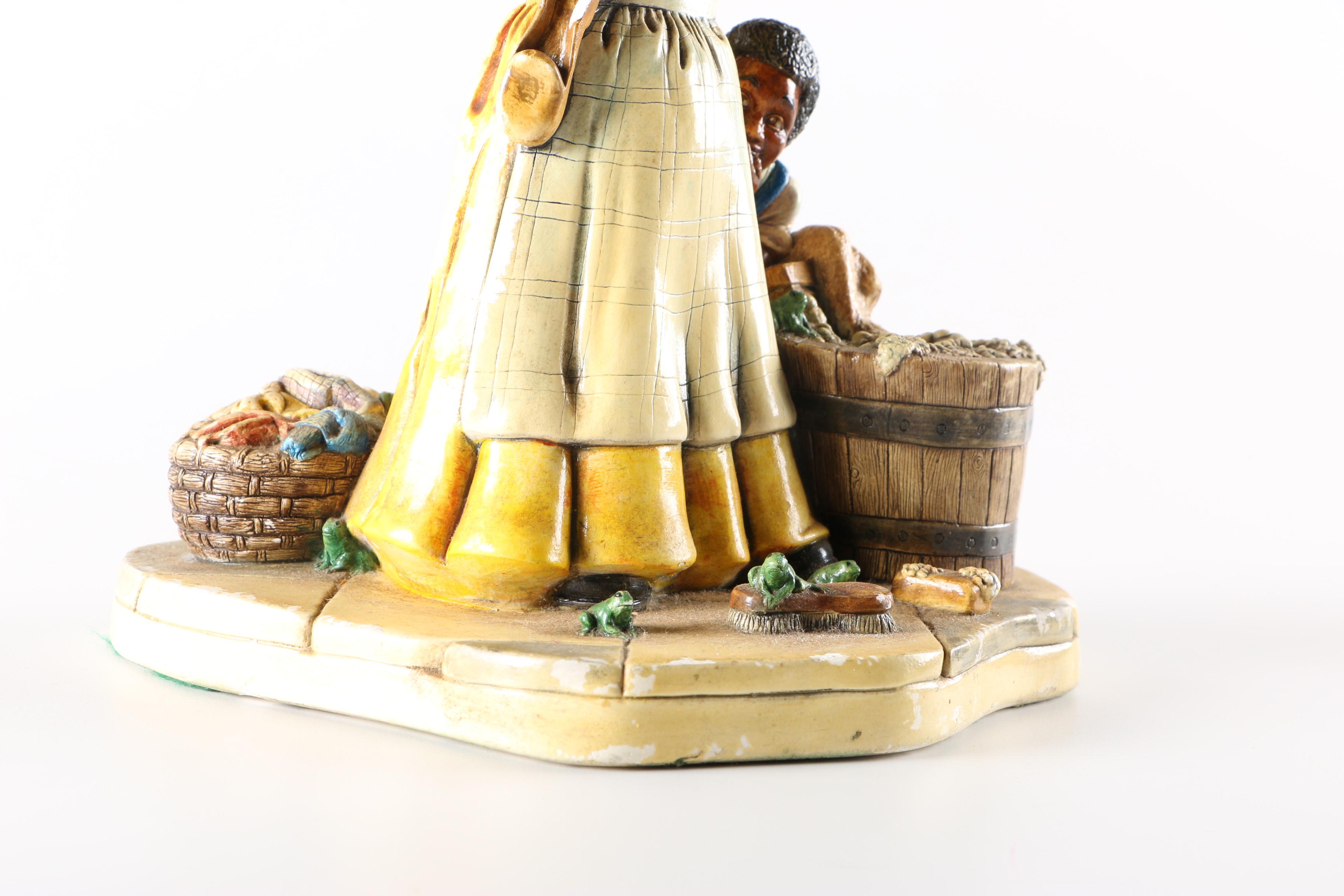 Naturecraft Chalkware Figurines Circa 1980