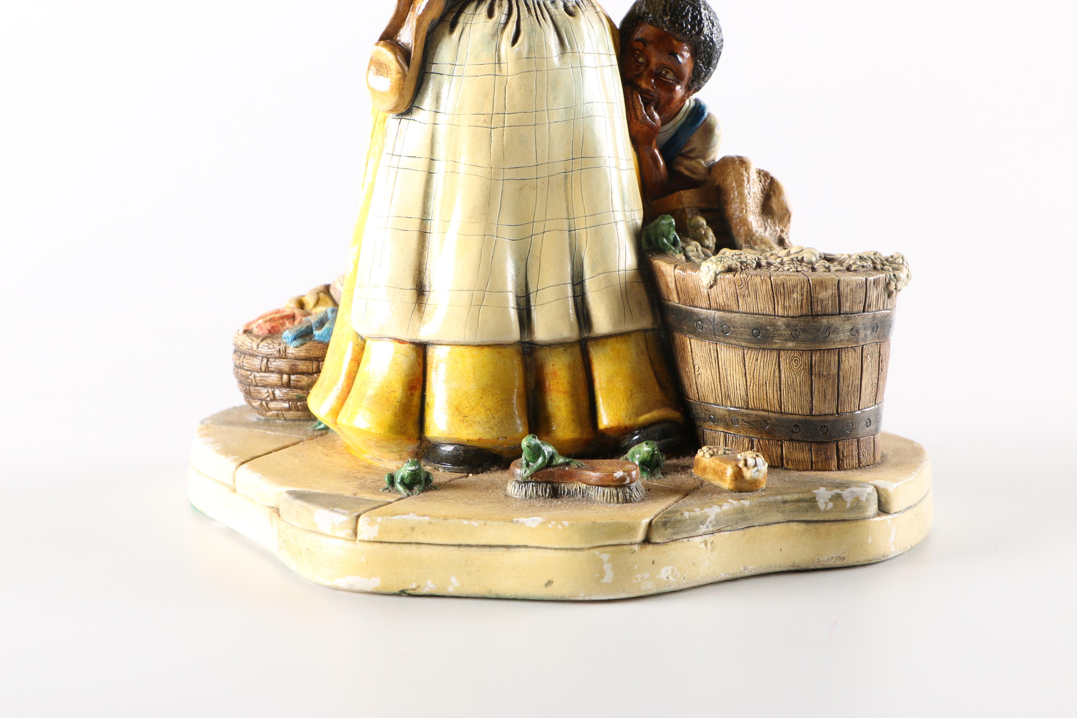 Naturecraft Chalkware Figurines Circa 1980